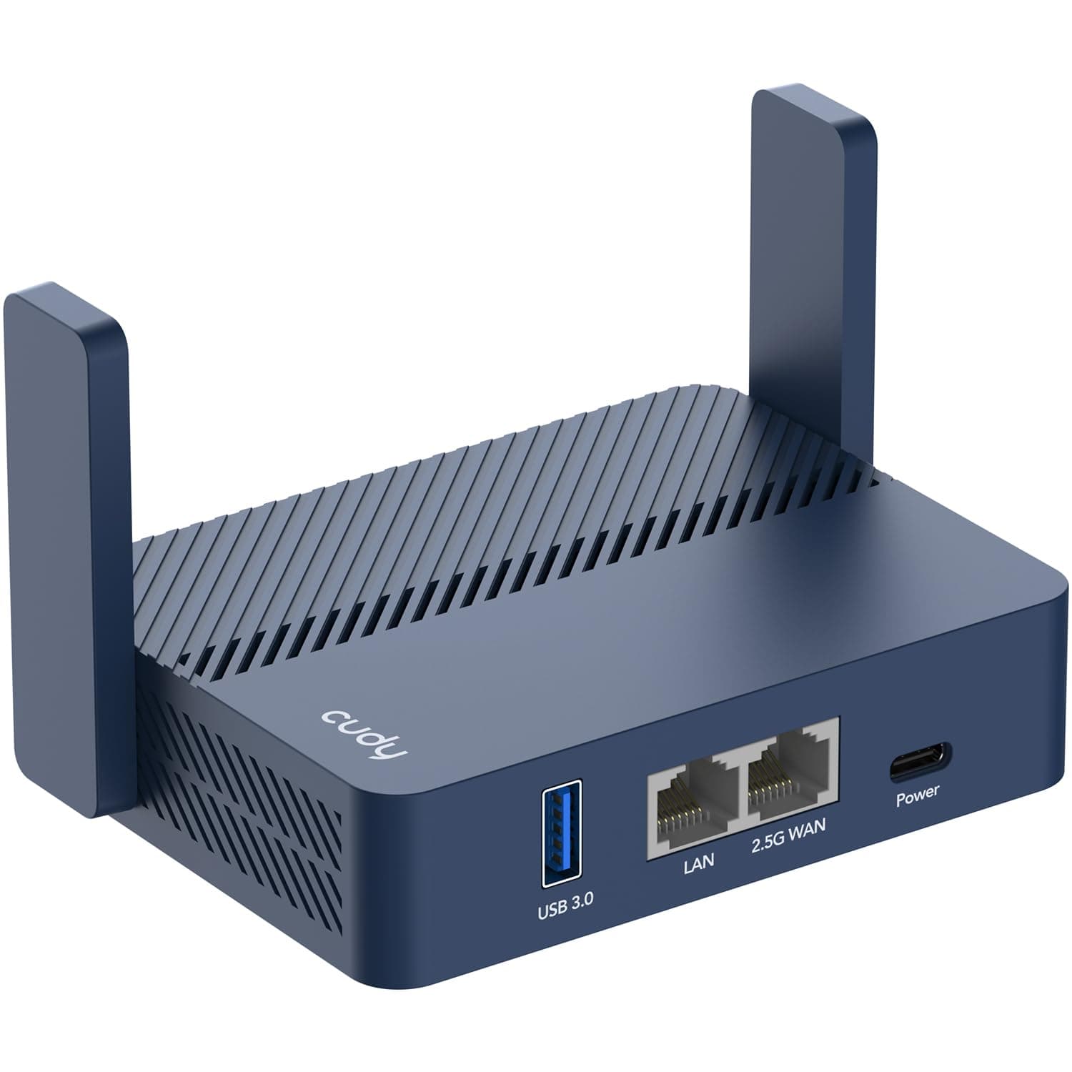 Cudy Router de Viaje Wi-Fi 6 Gigabit tamaño Bolsillo AX3000, Puerto Ethernet RJ45 de 2,5 Gbps, Extensor/repetidor para Hotel y Red pública, WISP, Cliente y Servidor VPN, USB 3.0,TR3000