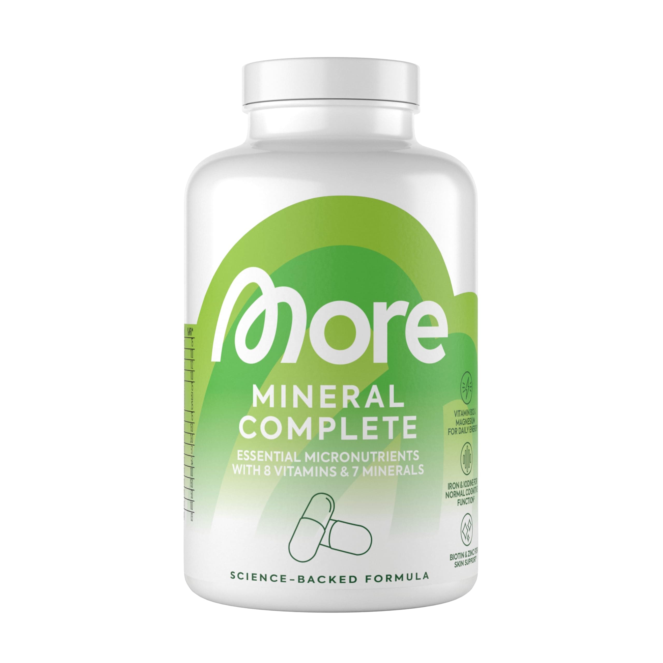More Mineral Complete V4, 150 Kapseln mit Vitamin-Mineralstoff-Komplex (Design kann variieren)