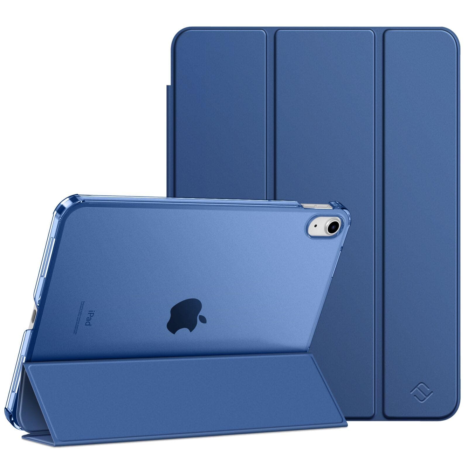 Fintie Hülle für iPad 11. Generation 2025 11 Zoll (A16), iPad 10. Generation 10.9 Zoll 2022 - Ultradünn Schutzhülle mit transparenter Rückseite Abdeckung Case Cover, Auto Schlaf/Wach, Navy