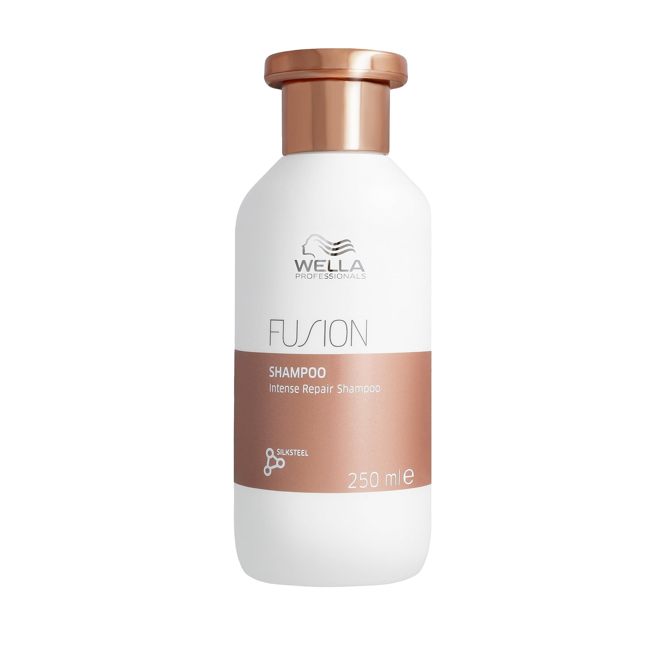 Wella Professionals FUSION Champú de Reparación Intensa para Cabello Seco y Dañado - Brillo y anti rotura