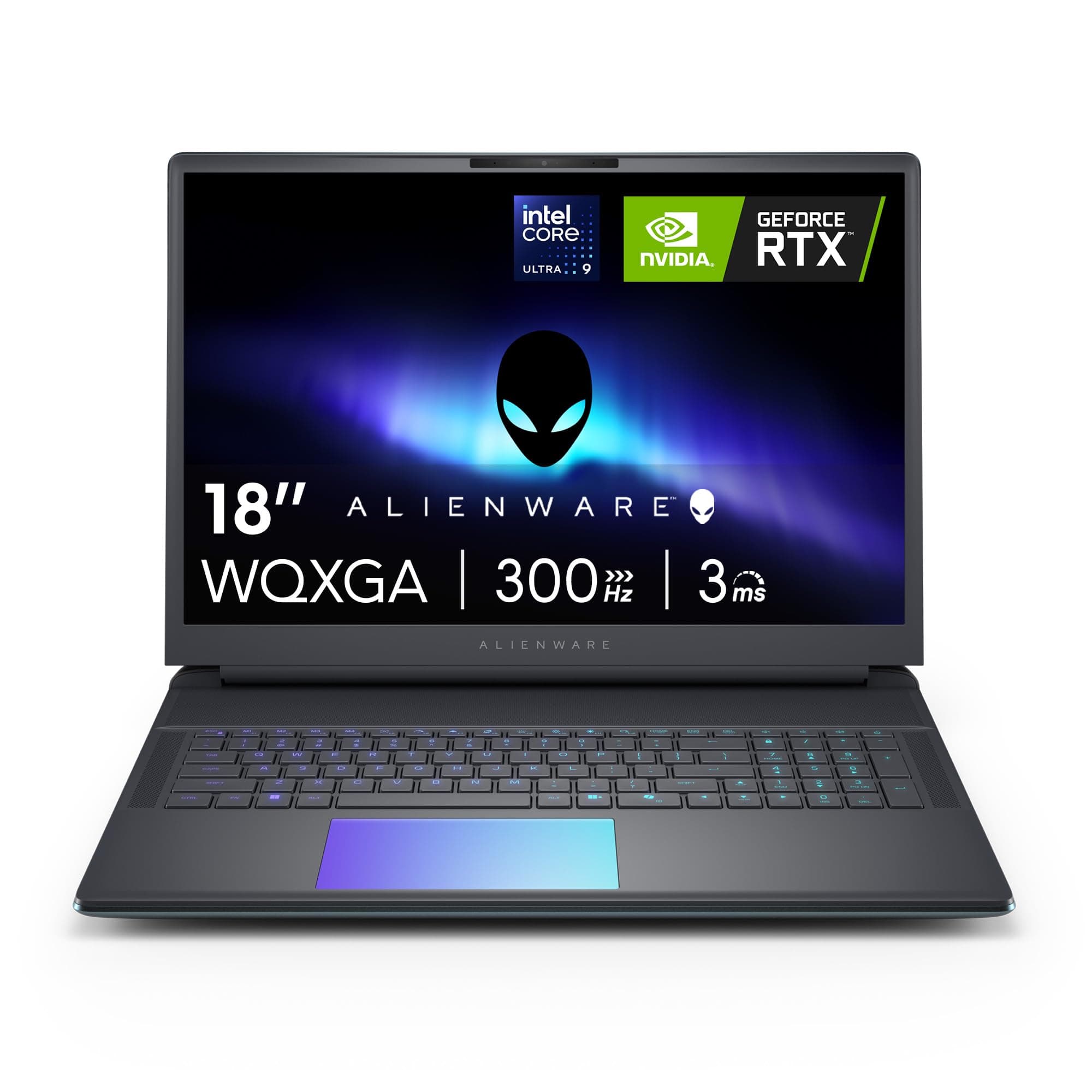 Alienware 18 Area-51 PC Portable Gaming 18" WQXGA 300Hz G-Sync, Intel Core Ultra 9 275HX Series 2, NVIDIA GeForce RTX 5080, 32 Go RAM, 2 to SSD, Windows 11 Home, Cryo-Tech, AlienFX RGB Azerty