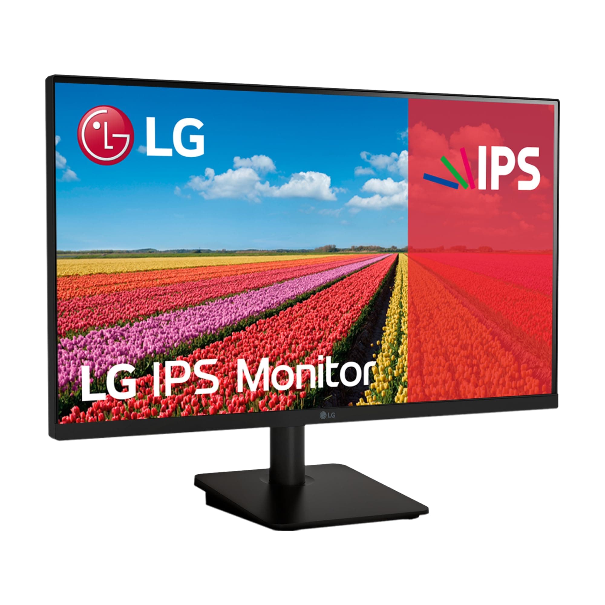 LG 25MS500-B - Monitor 24.5", Panel IPS FHD 1920x1080 16:9, 100 Hz, Estabilizador de Negros, Reader Mode, Flicker Safe, Clase D, Negro