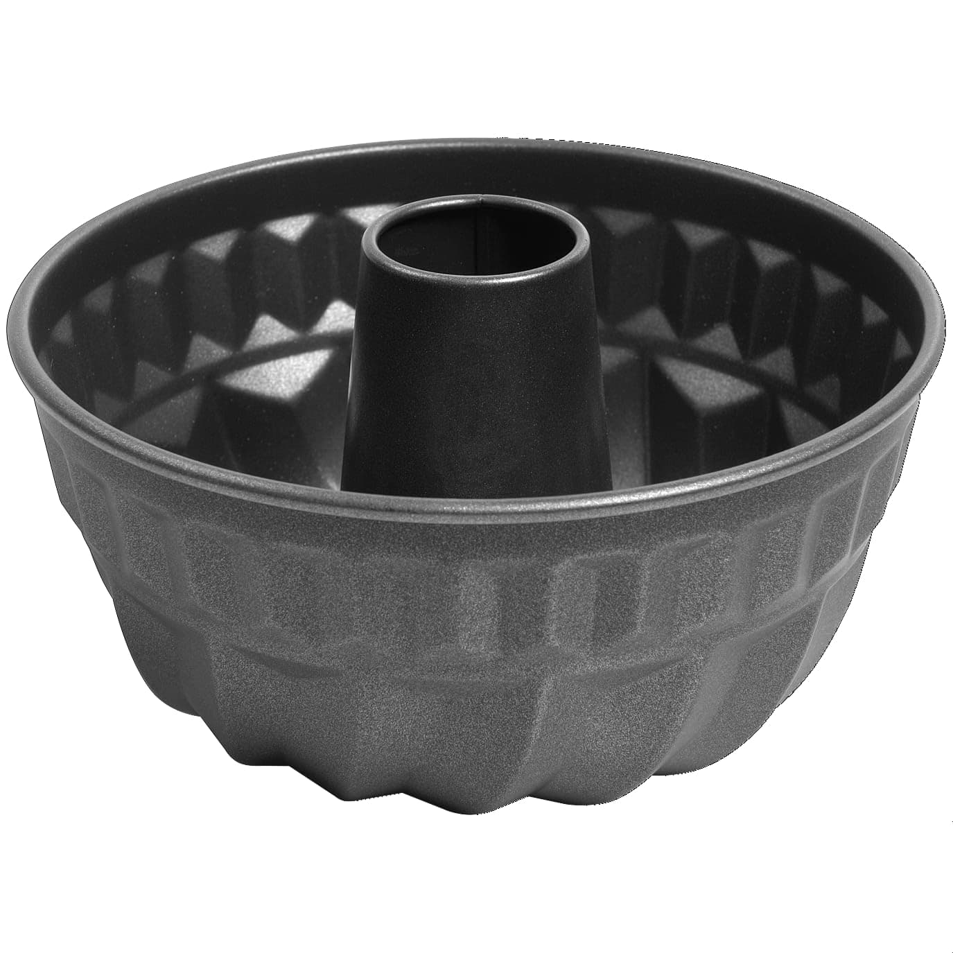 ORIGINAL KAISER Kaiser Classic Gugelhupfform 24 cm, Stahl, Schwarz