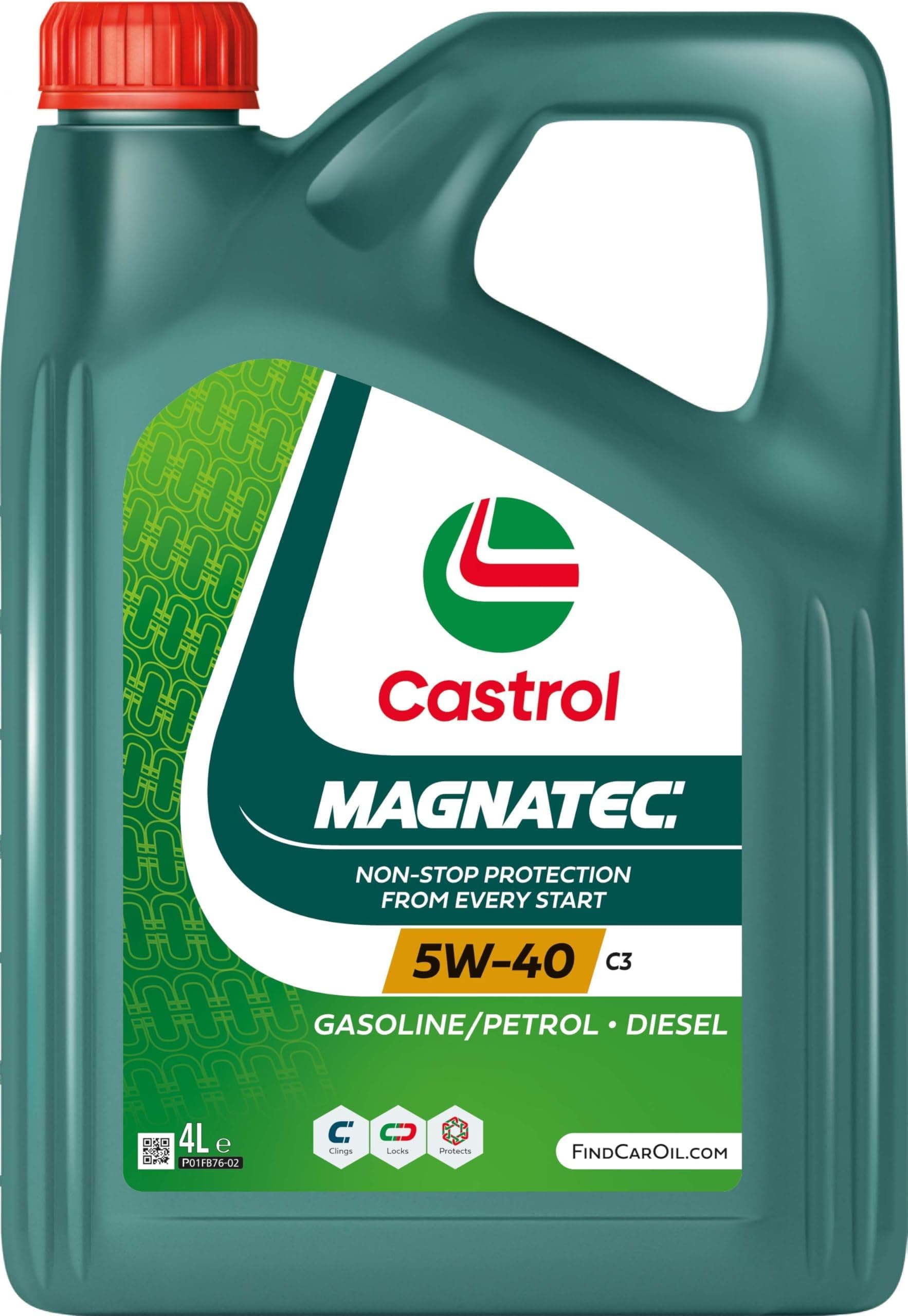 Castrol MAGNATEC 5W-40 C3Aceite de motor totalmente sintético, 4L