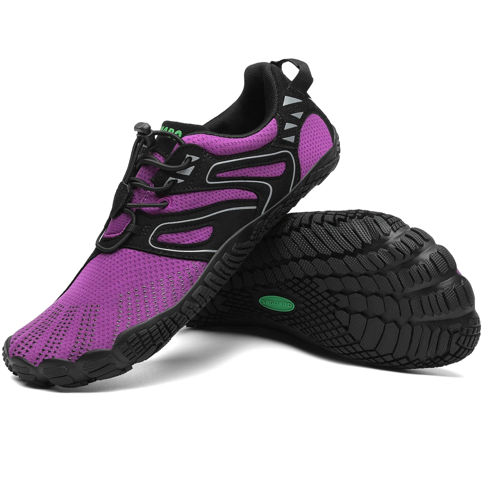 SAGUARO Barefoot Zapatillas Minimalista Ligera Zapatillas de Trail Running para Zero Drop Soles, Gr.36-48