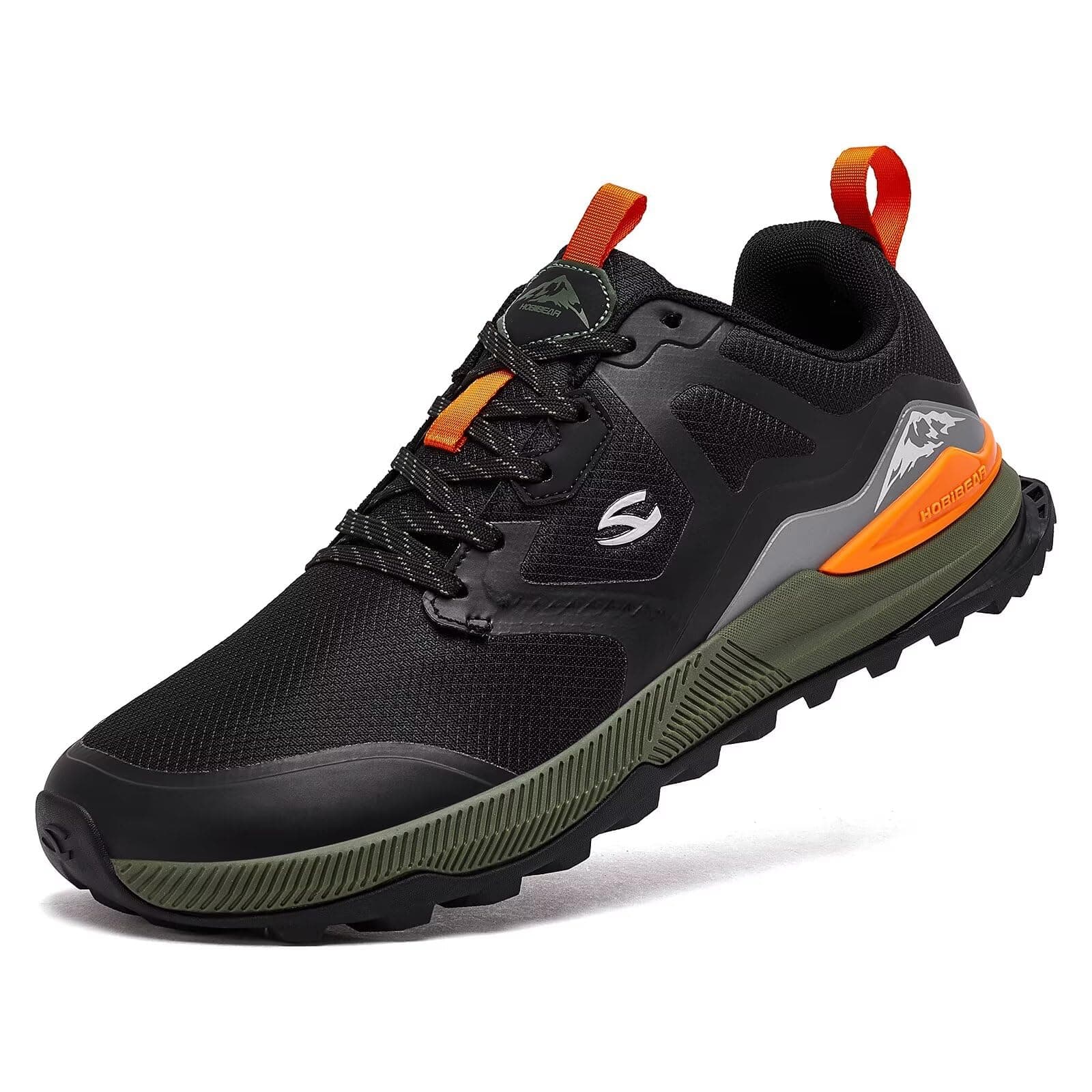 HOBIBEAR Zapatillas de Trail Running para Hombre | Trekking | Hiking | Zapatillas de Punta Ancha no deslizantes