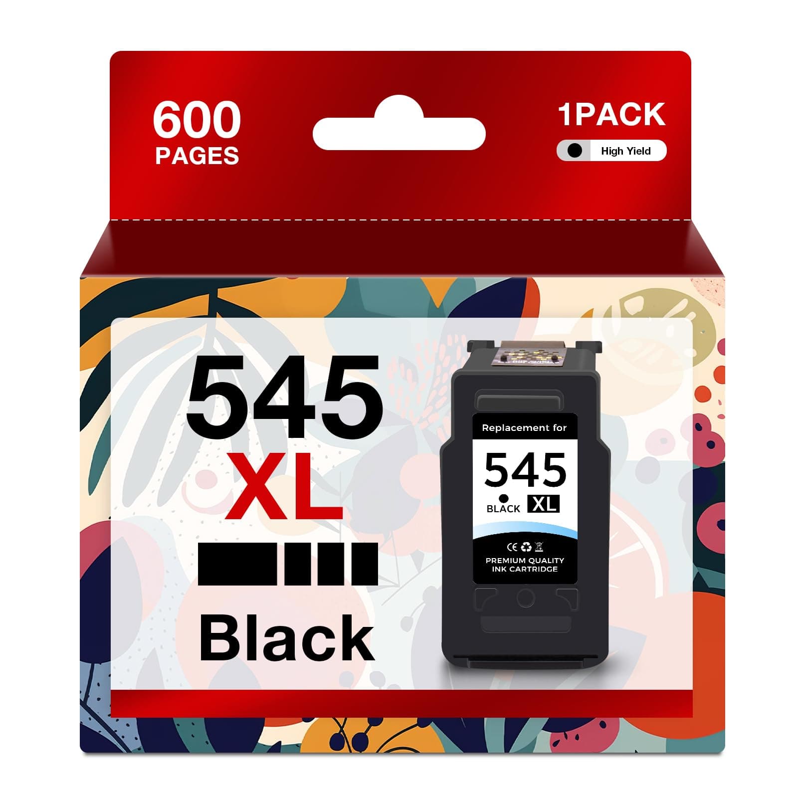 PG-545XL Sostituzione per Canon 545 XL PG 545 PG-545 Cartucce d'inchiostro per Canon Pixma MX495 MX490 iP2850 iP2840 MG2450 MG2455 MG2550 MG2950 MG2550S MG2555 MG2555S (1 Nero)