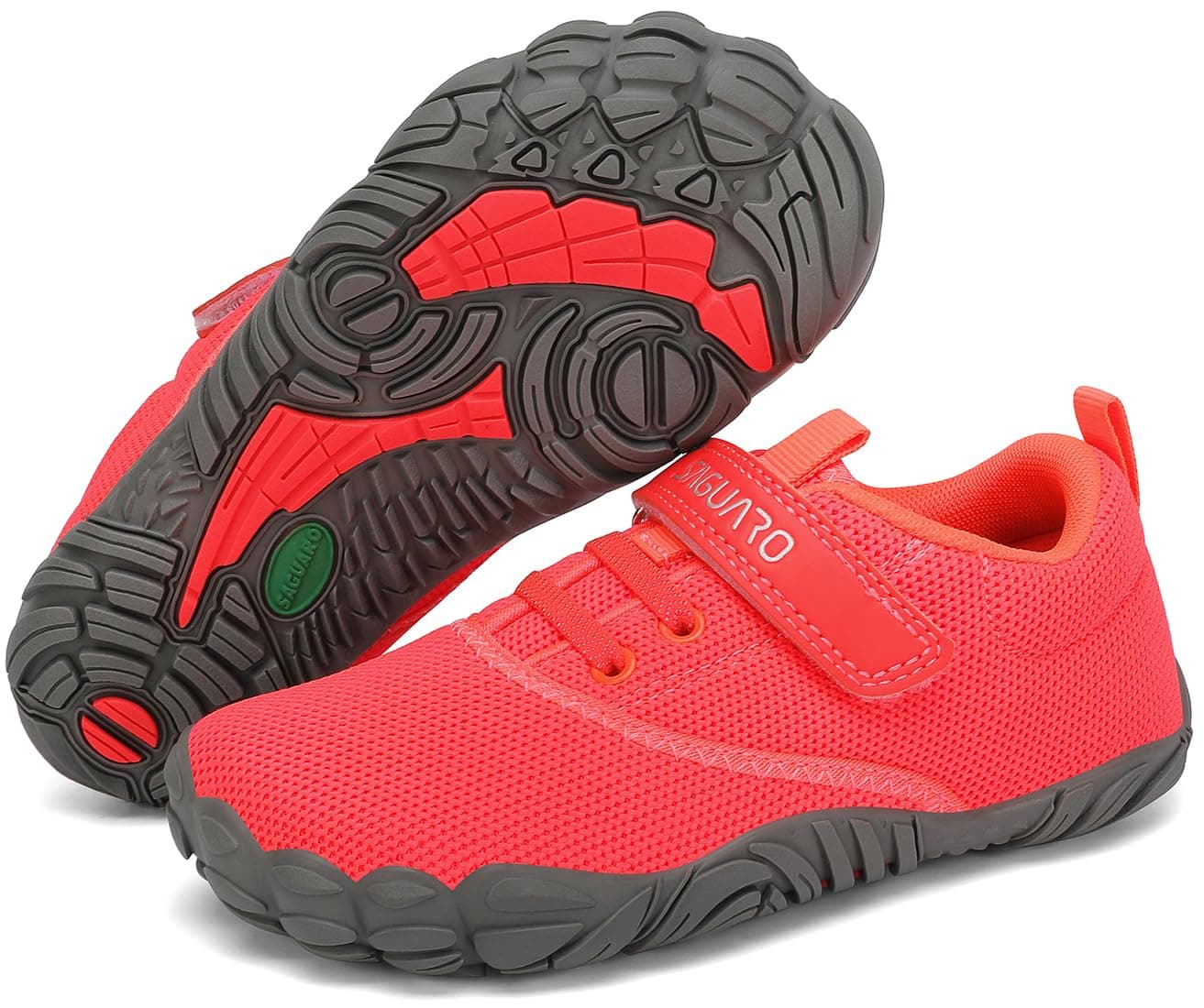 SAGUARO Zapatillas Barefoot Niños Antideslizantes y Ligeras Calzado Descalzos, Talla 24-36