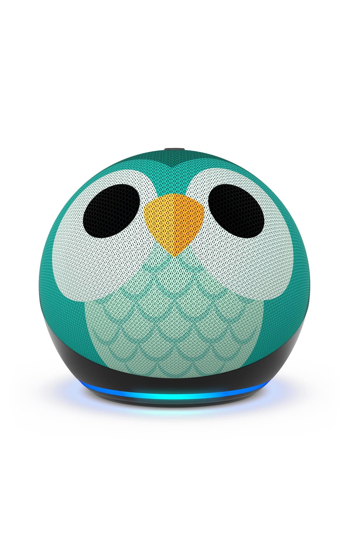 Echo Dot Kids (Neueste Generation) | Smarter WLAN- und Bluetooth-Lautsprecher | 1 Jahr Amazon Kids+ inklusive | Eulen-Design, mit Alexa+ Early Access