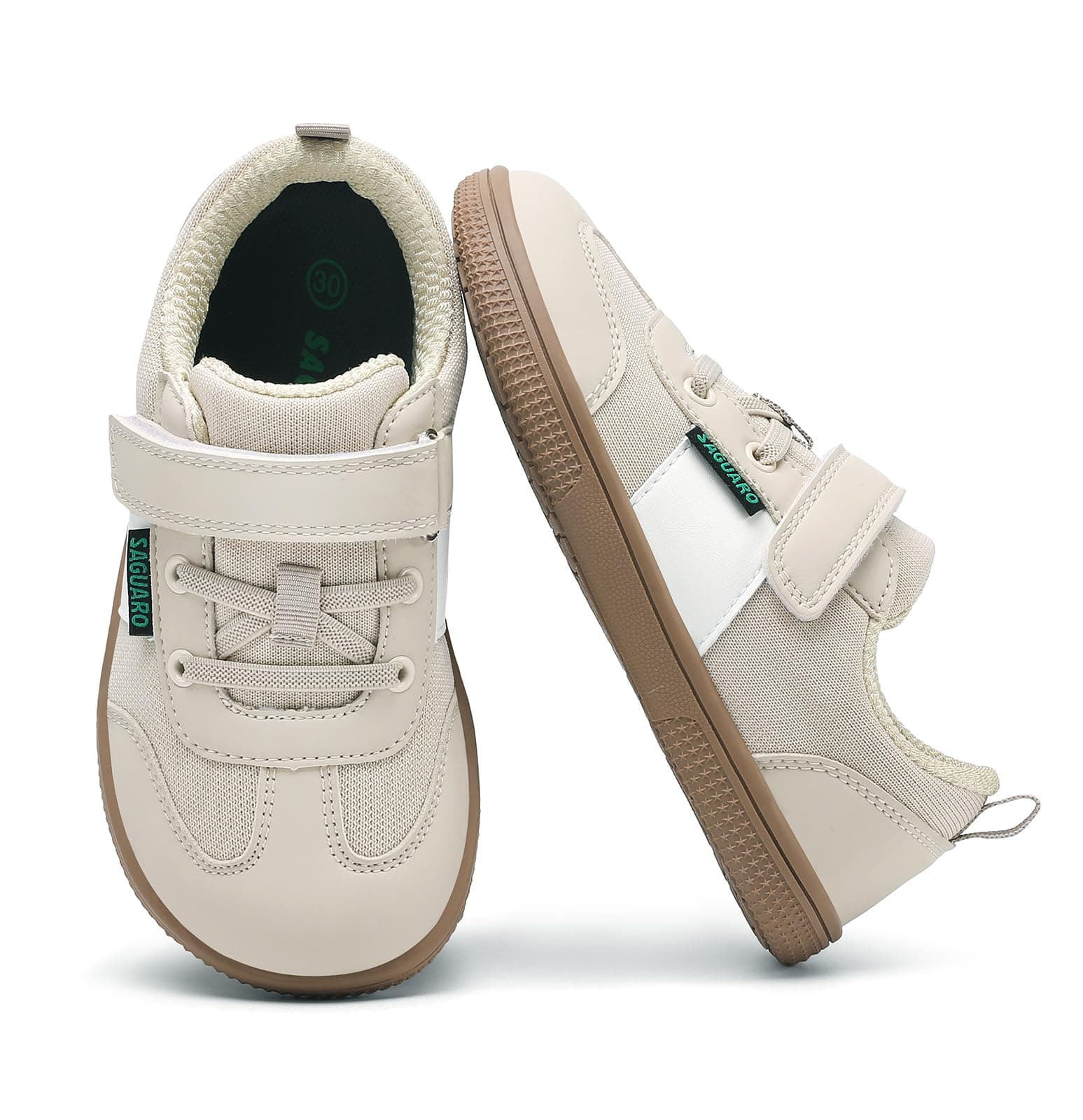 SAGUARO Zapatillas Barefoot Casual Niños Calzado Respetuoso con Suela Plana y Puntera Ancha,Gr.25-35
