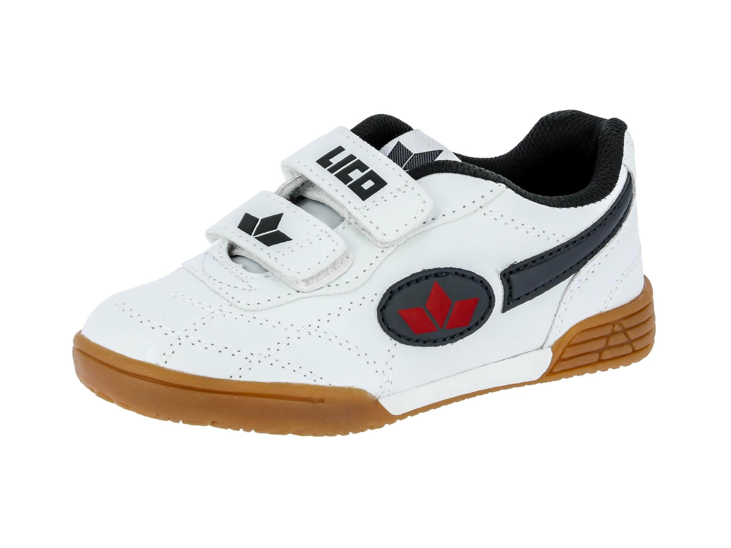 Lico Unisex Kinder Bernie V Hallenturnschuhe(Klettverschlüsse können variieren)