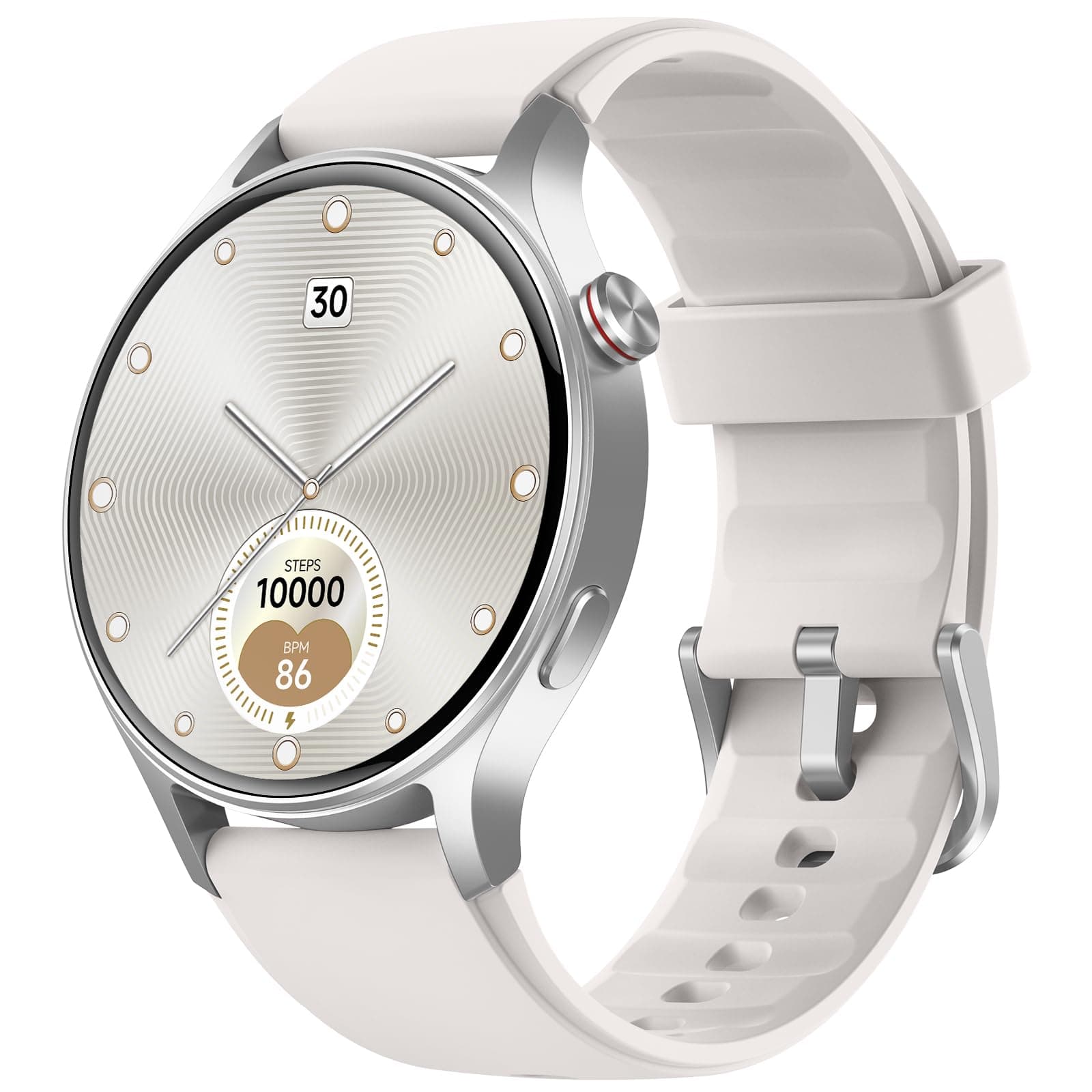 Reloj Inteligente Mujer,1.32" Pantalla AMOLED Smartwatch Mujer con Llamadas, Always-on Display Función,24H Pulsometro,SpO2, Monitor de Sueño, 110+ Modos Deportivos, Calorías Podómetro para Android iOS