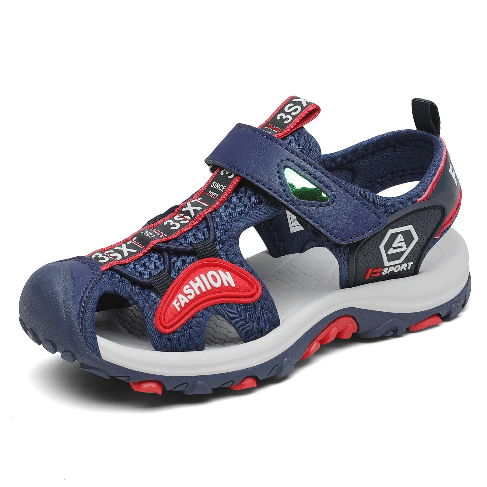 SAGUARO Geschlossene Sandalen Kinder Trekking Sommer Outdoor Schuhe Atmungsaktiv