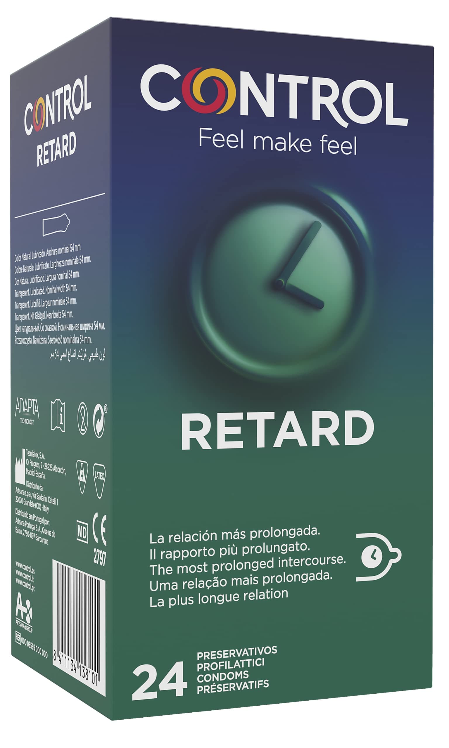 Control Retard Preservativi Ritardanti - 24 Profilattici