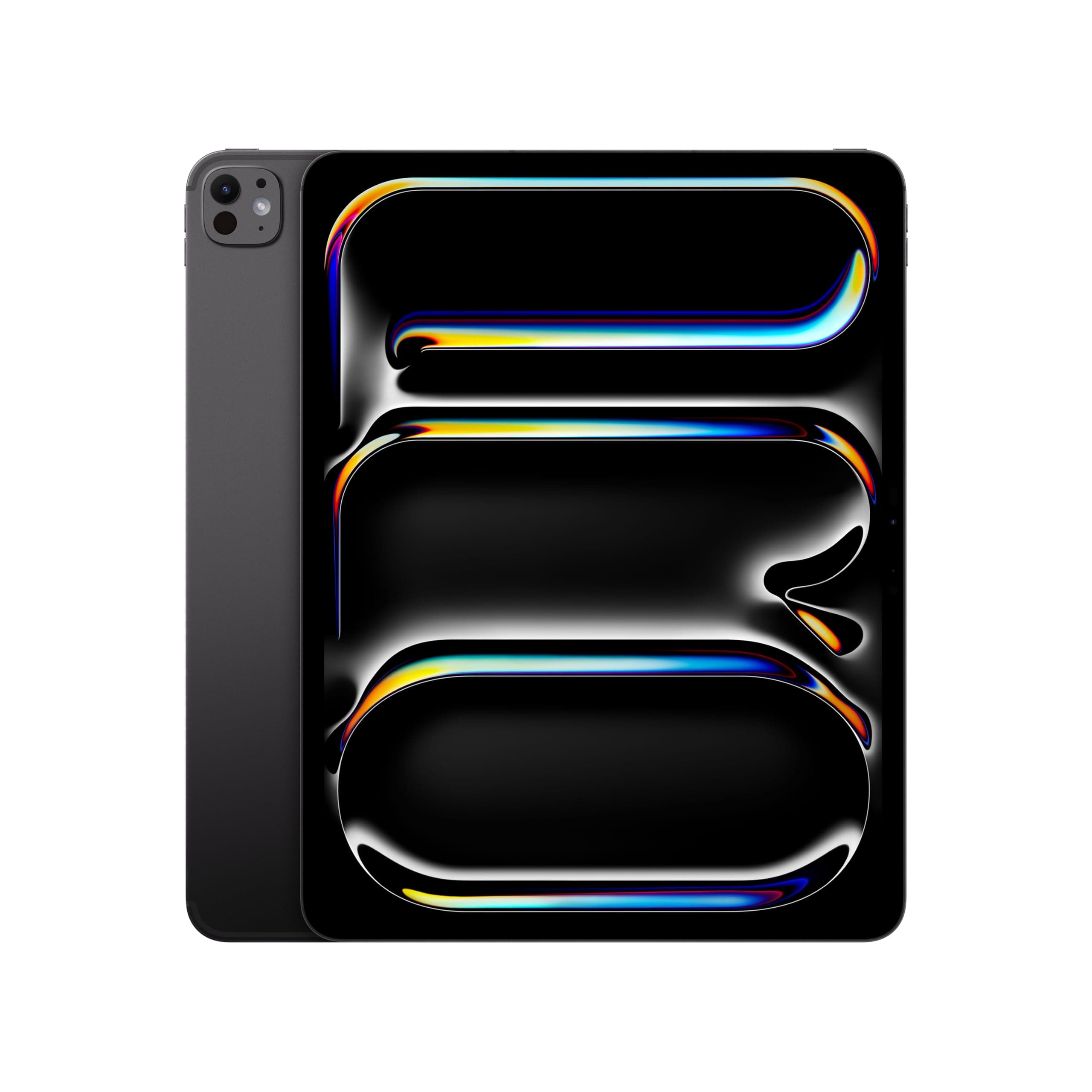 Apple iPad Pro de 13 Pulgadas (M4): Ultra Retina XDR, 2 TB, cámara Frontal de 12 Mpx en Horizontal y Trasera de 12 Mpx, Wi Fi 6E y 5G, autonomía de Sol a Sol, Vidrio nanotexturizado- Negro Espacial