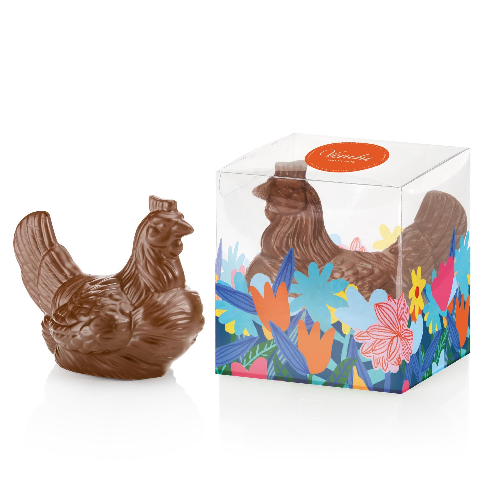 Venchi - Chioccia di Cioccolato al Latte, 100 Gr, Senza Glutine, Collezione Primavera Venchi, Idea Regalo