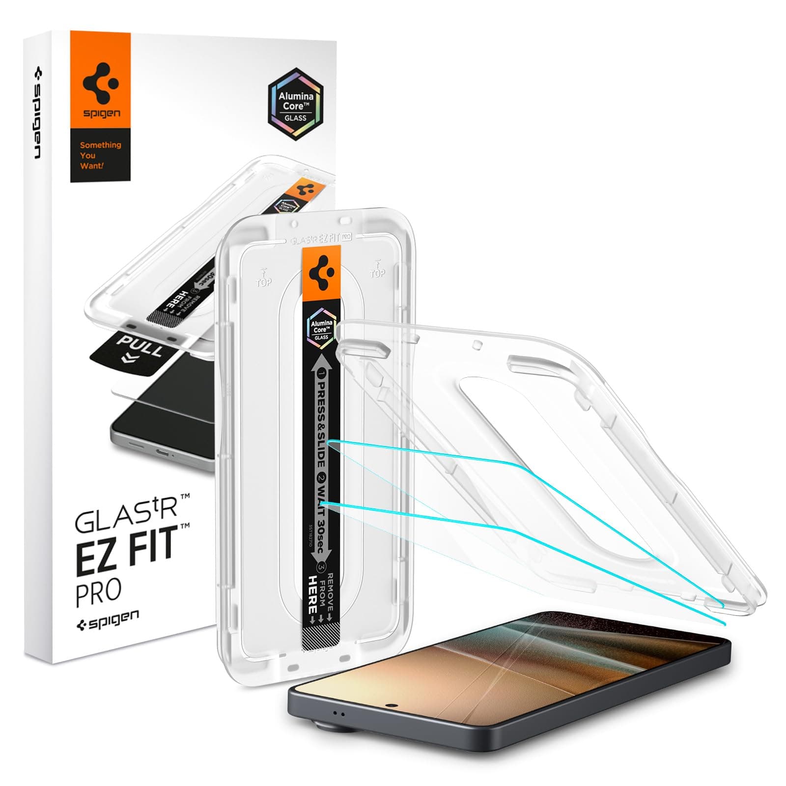 Spigen Glas.tR EZ Fit Pro Antiriflesso Vetro Temperato compatibile con Samsung Galaxy S26 Ultra, 2 Pezzi, Anti-graffio, Cristallino, Custodia Compatibile, Durezza 10H+ Pellicola prottetiva