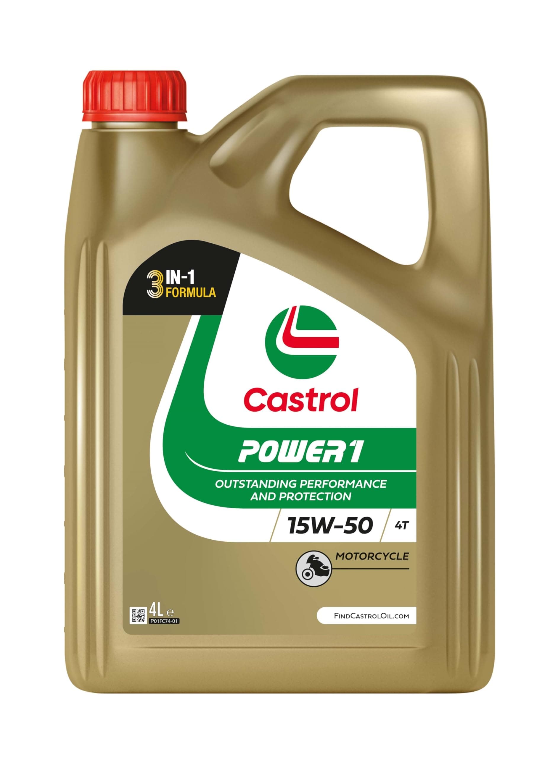 Castrol POWER1 4T 15W-50, 4L