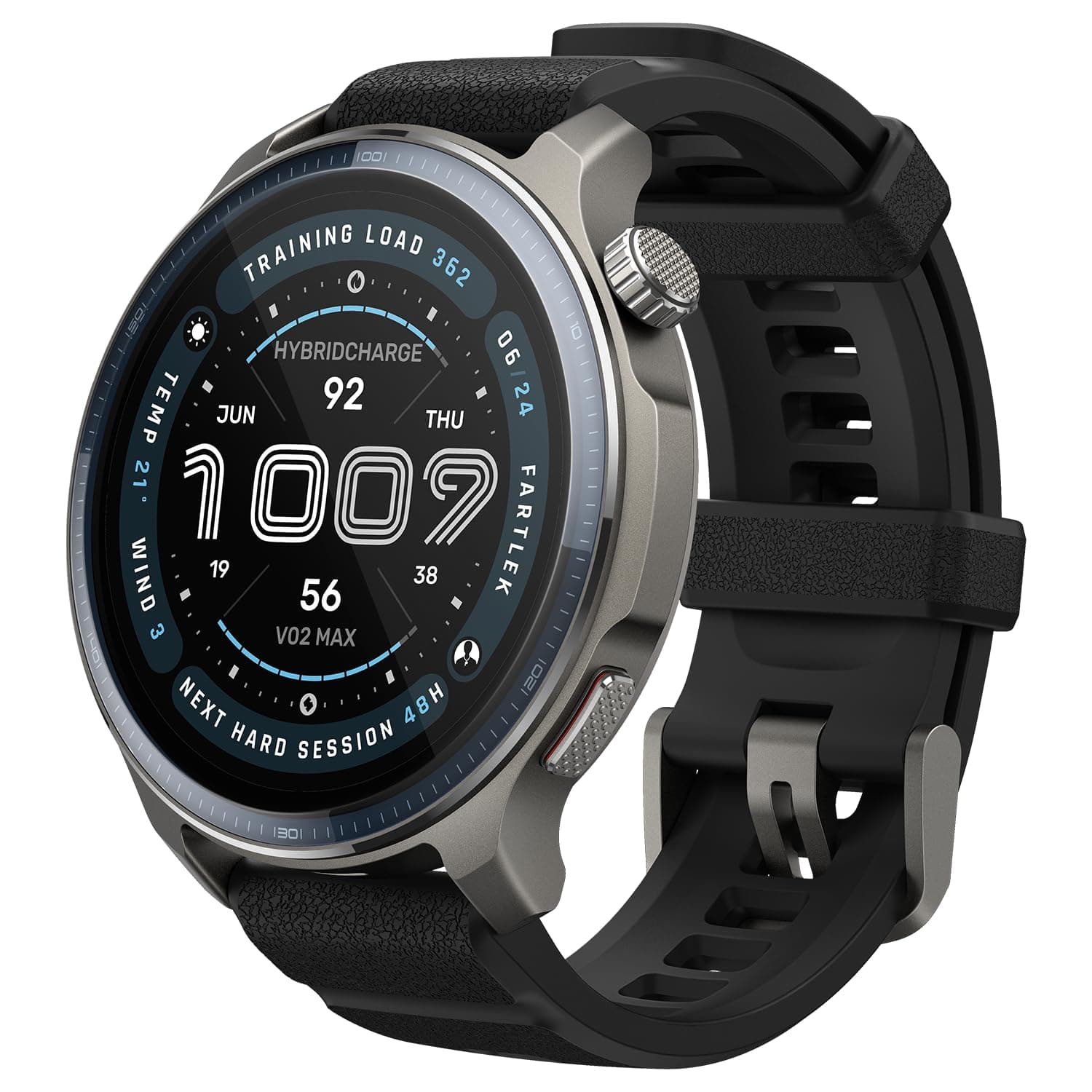 Amazfit Balance 2 Reloj Inteligente Hombre 47mm, AMOLED 1,5" Cristal Zafiro | NFC, GPS, batería de 21 días, 170+ modos deportivos, Hyrox, golf, Smartwatch para Android y iPhone