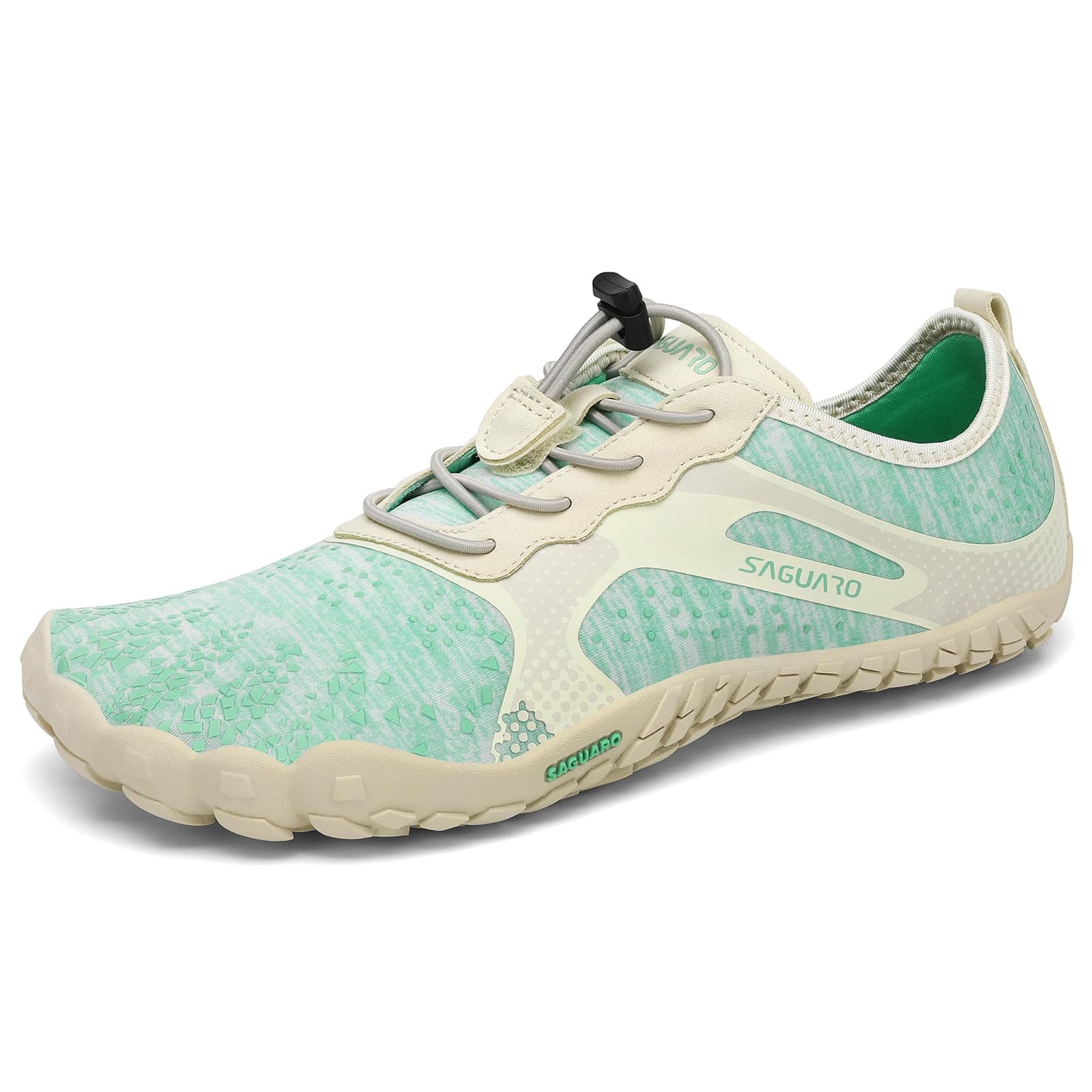 SAGUARO Herren Damen Barfußschuhe - Atmungsaktiv rutschfest Barfussschuhe - mit Breite Zehenbox und Zero-Drop Sohle,Gr.35-48 EU