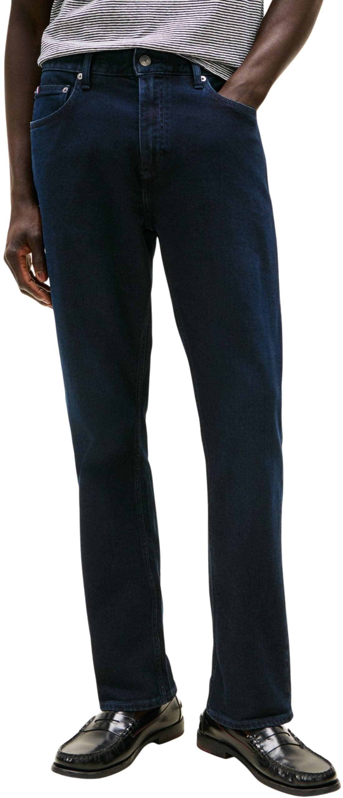 Tommy Hilfiger Herren Gerade Regular Mercer STR Night Blue Mw0mw39039