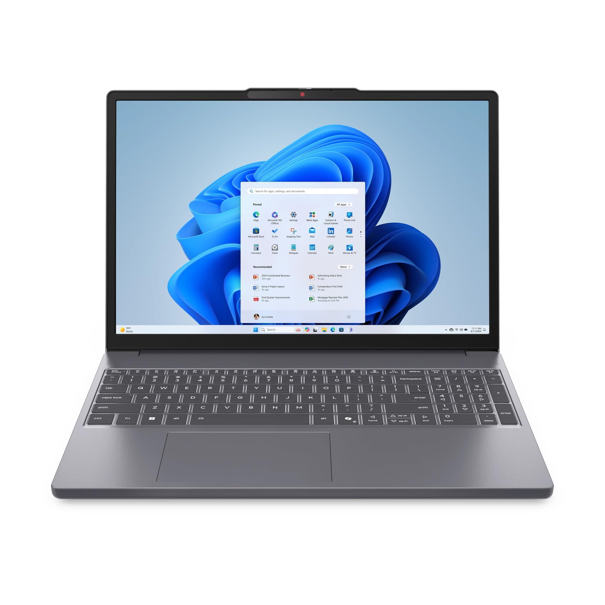 Lenovo IdeaPad Slim 3 Gen 10 – Ordenador Portátil 15.3" WUXGA (Intel Core i7-13620H, 16 GB RAM, 1TB SSD, Gráficos Intel UHD, Wi-Fi 6, Windows 11 Home) Teclado QWERTY Español - Gris Luna
