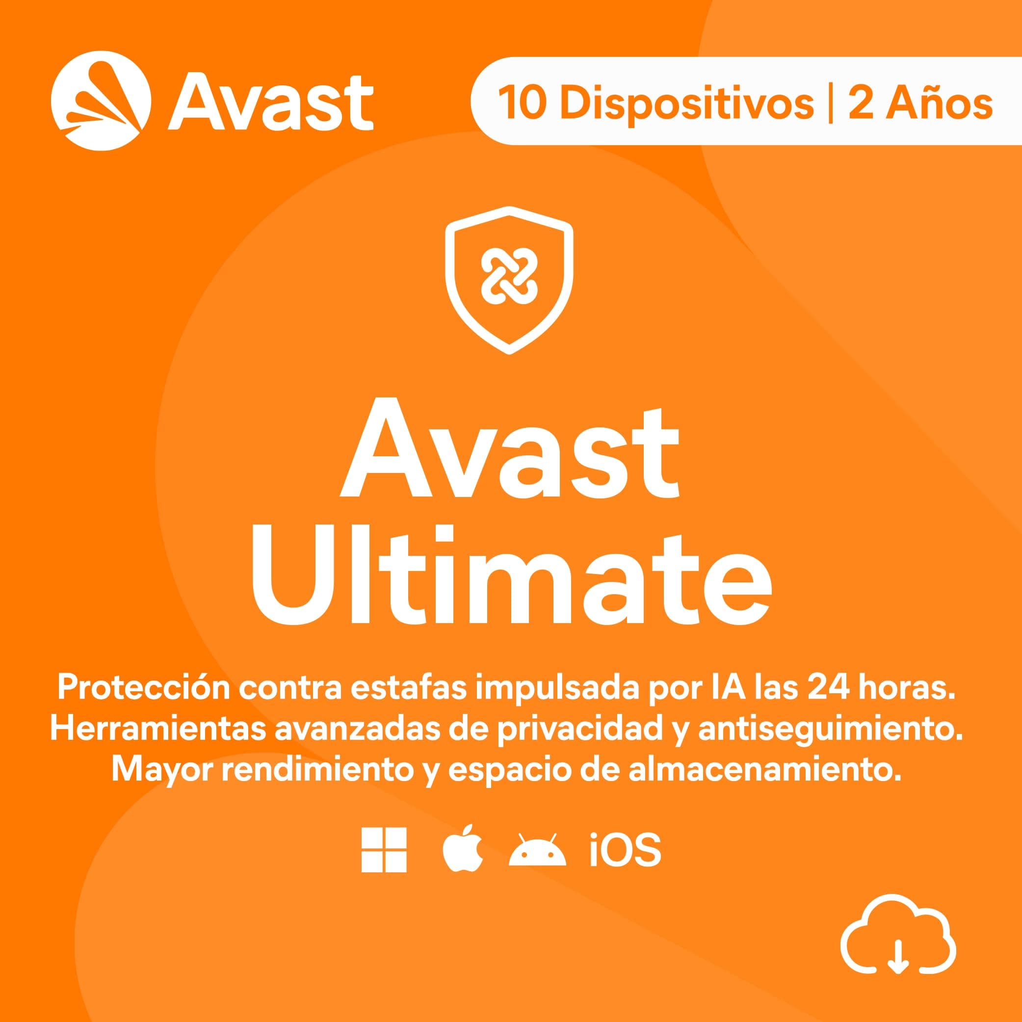 Avast Ultimate 2026 | 10 Dispositivos | 2 Años | Descarga digital
