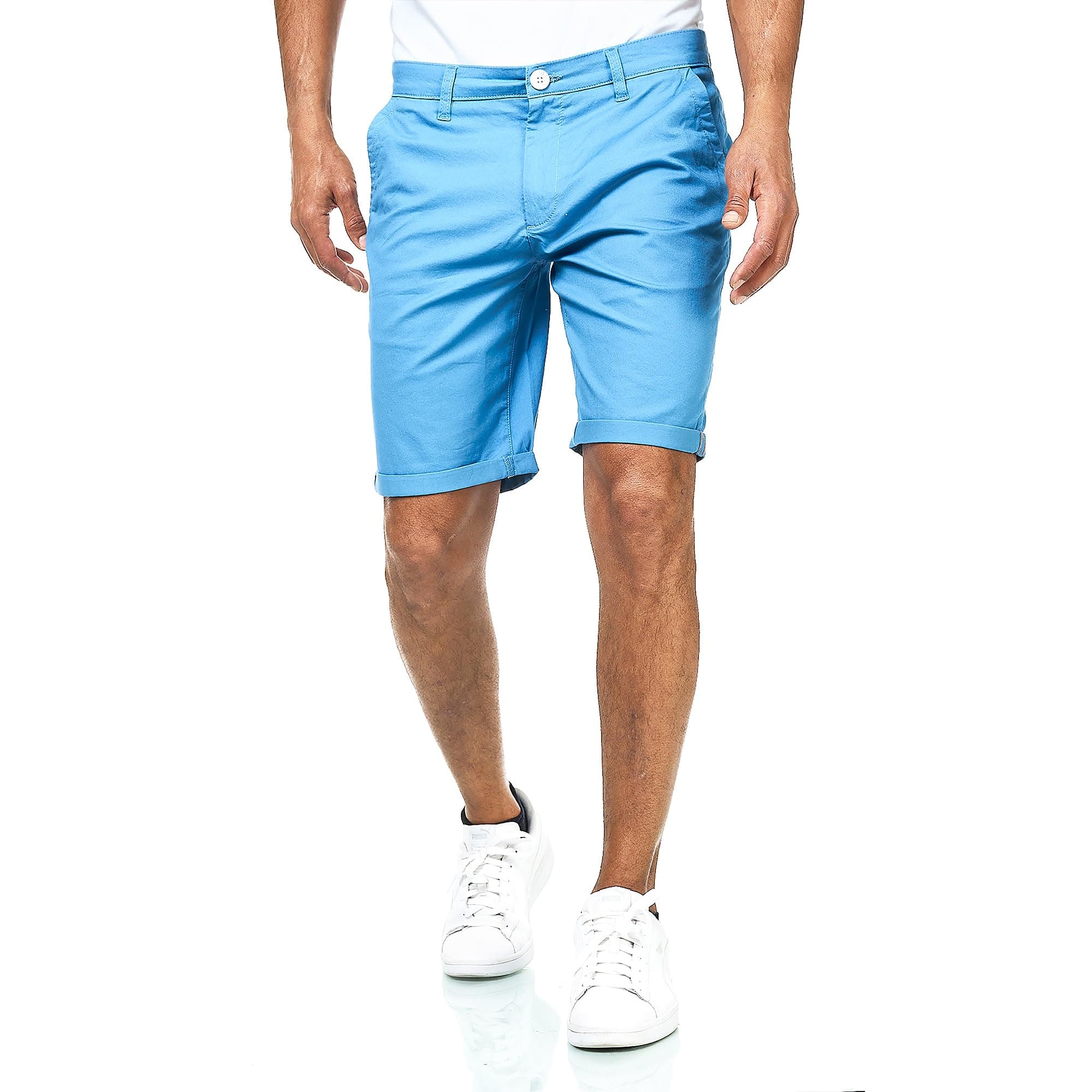 Smith & Solo Kurze Hosen Herren - Chino Shorts Kurz Baumwolle, Bermuda Hose Sommer, Laufshorts Männer Sport Trainingshose
