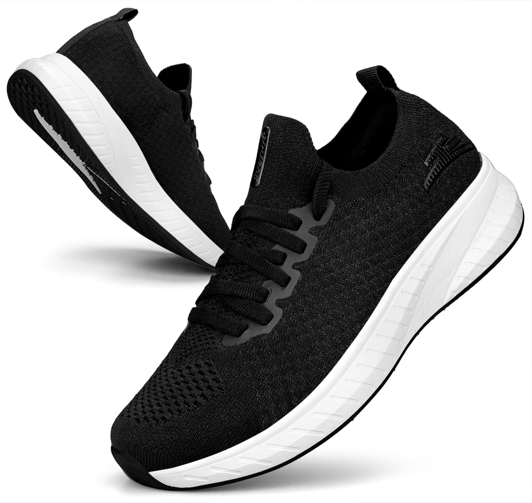 Puweco Scarpe Donna Running Sneakers Comode Tennis Leggero e Traspirante Tempo Libero Fitness Palestra Scarpe