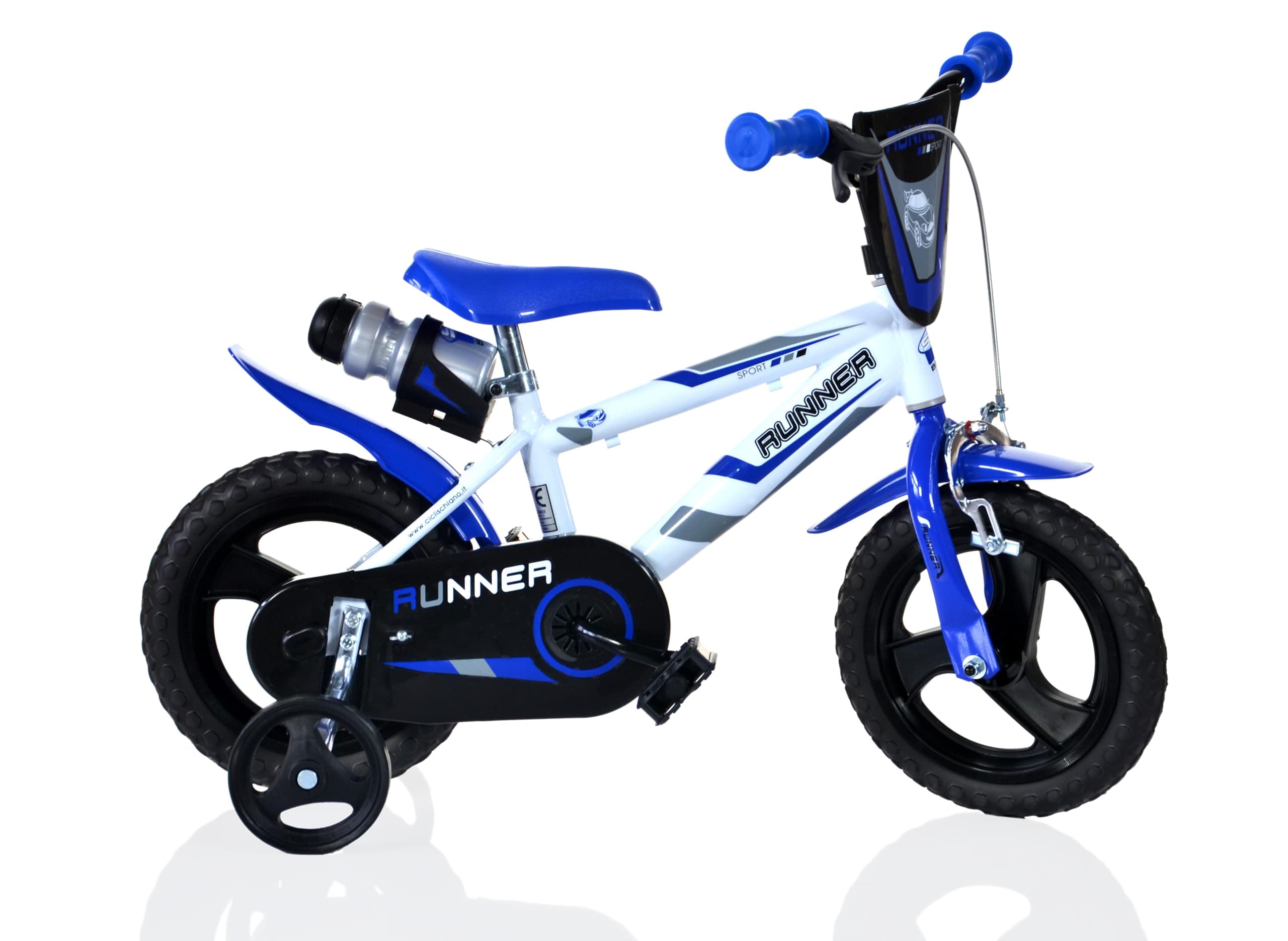 SCH Bici Runner, Bicicletta Bambino, Blu, 12