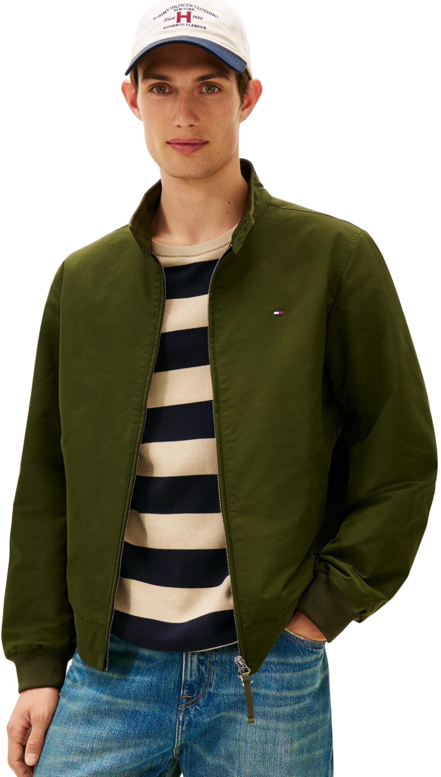 Tommy Hilfiger Cortavientos Hombre Harrington impermeable