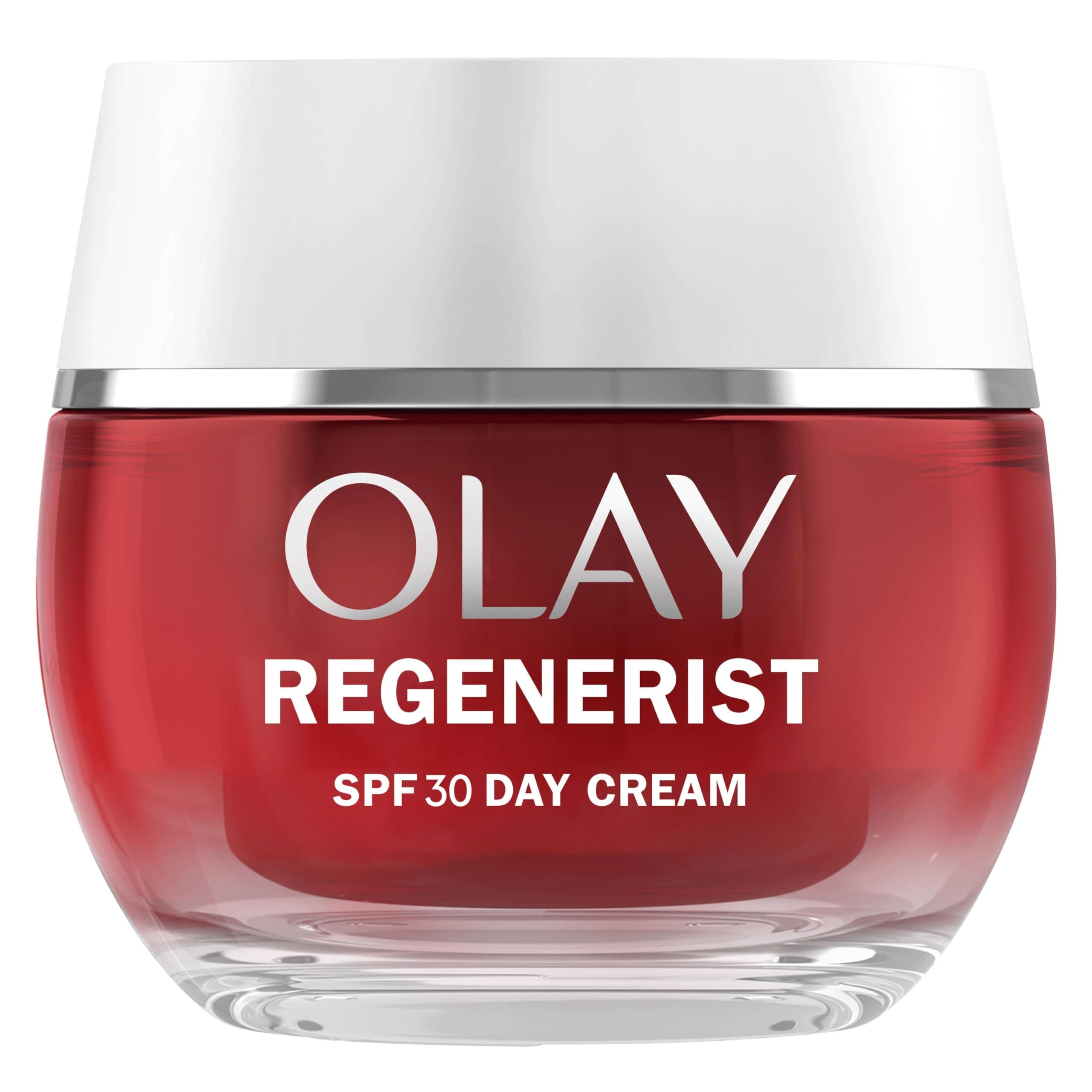 Olay Regenerist Crema Facial de Día SPF30. Hidratante Antiarrugas y Reafirmante Activa con Protección Solar SPF30, Niacinamida Antiedad y Péptidos. Regenera, Reafirma e Hidrata. No Grasa. 50 ml
