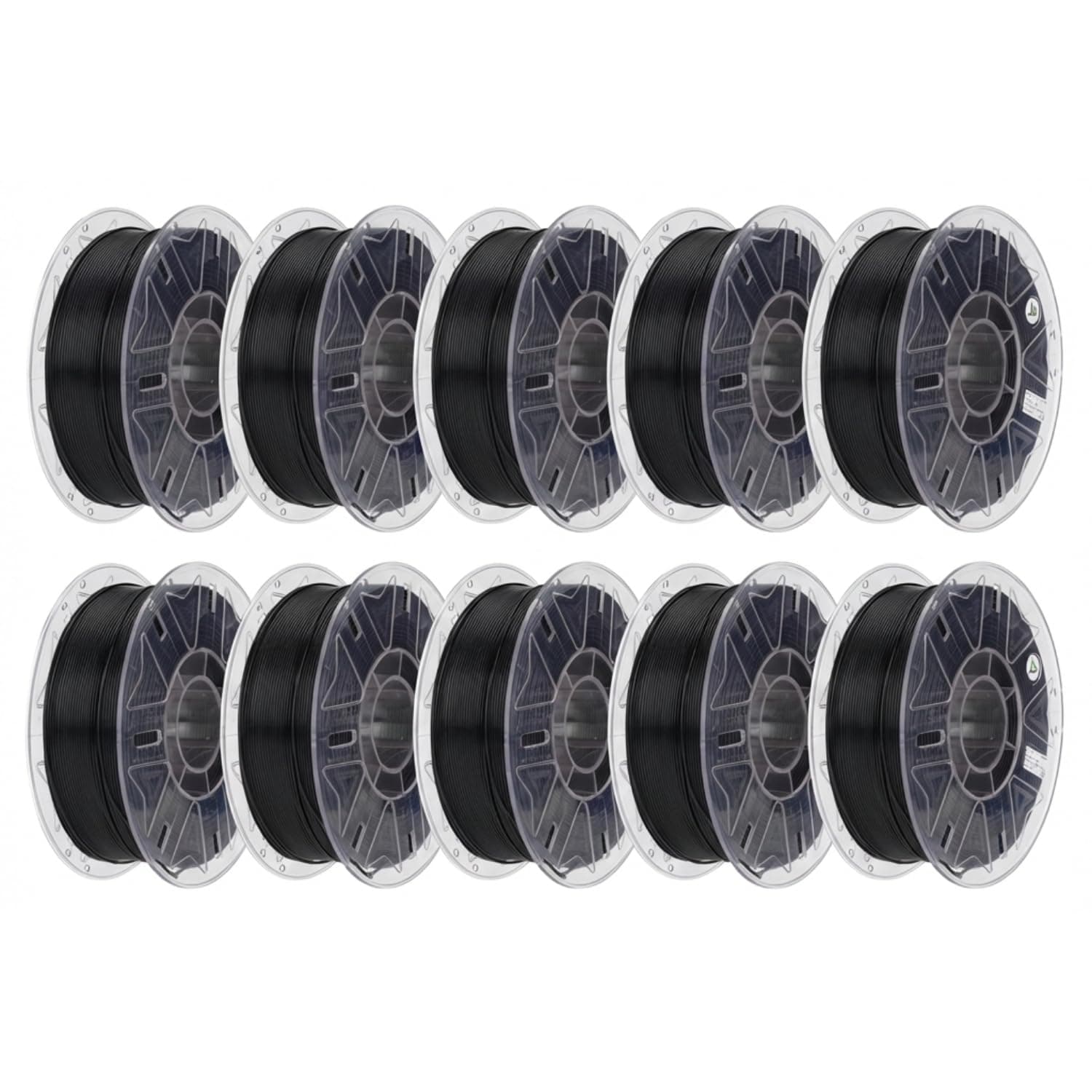 Creality Hyper PLA - Filamento RFID de 1,75 mm, impresión 3D de alta velocidad (30 – 600 mm/s), compatible con K2 Plus Combo CFS, color negro×10 kg