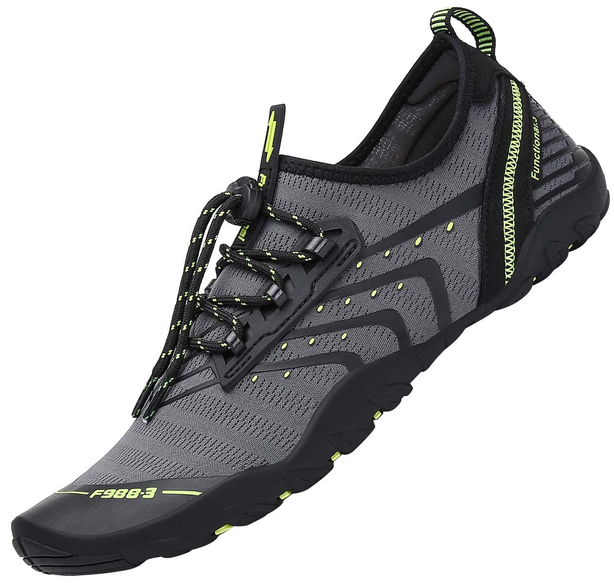 SAGUARO Badeschuhe für Herren Damen - 7/9 Drainagelöcher Schnelltrocknende rutschfest, Gr 35-48