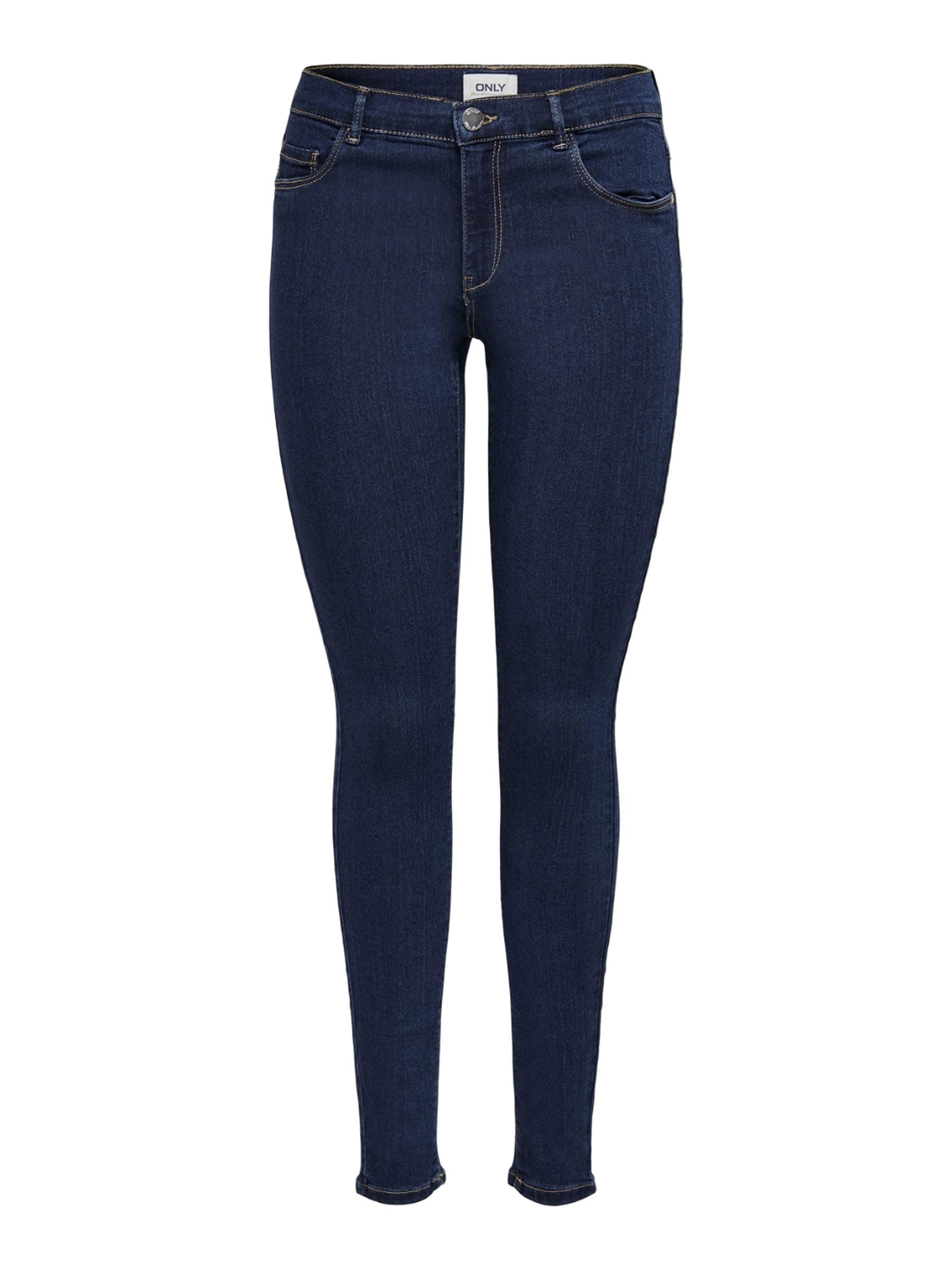 ONLY ONLRAIN REG Skinny DNM NOOS Frauen Jeans blau Basics, Streetwear