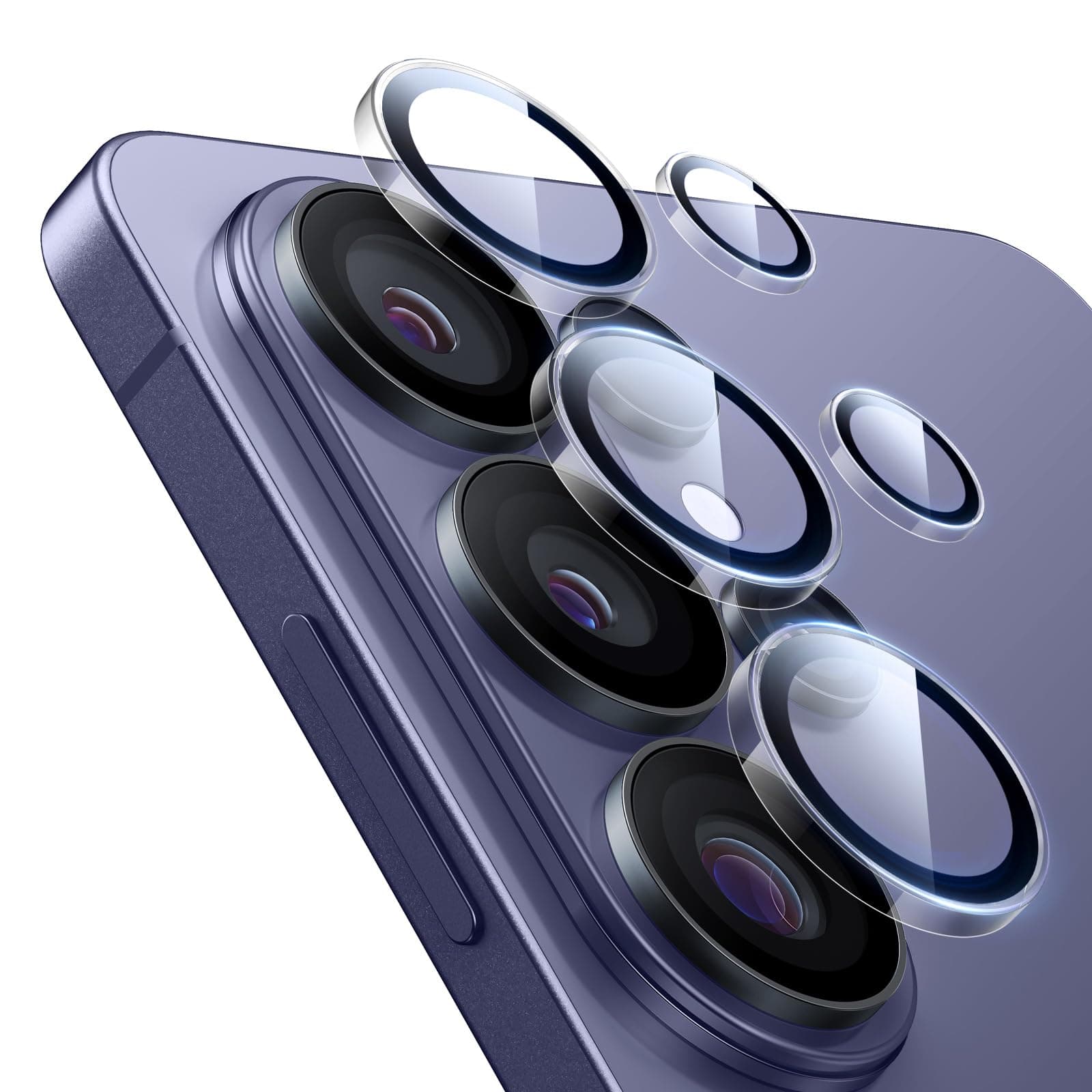 ESR für Samsung Galaxy S26 Ultra Kameraschutz, individuelle Schutzfolie, kratzfest, dünnes gehärtetes Glas mit Aluminium Rand, Galaxy S26 Ultra hüllenfreundlich, 1 Set, Klar