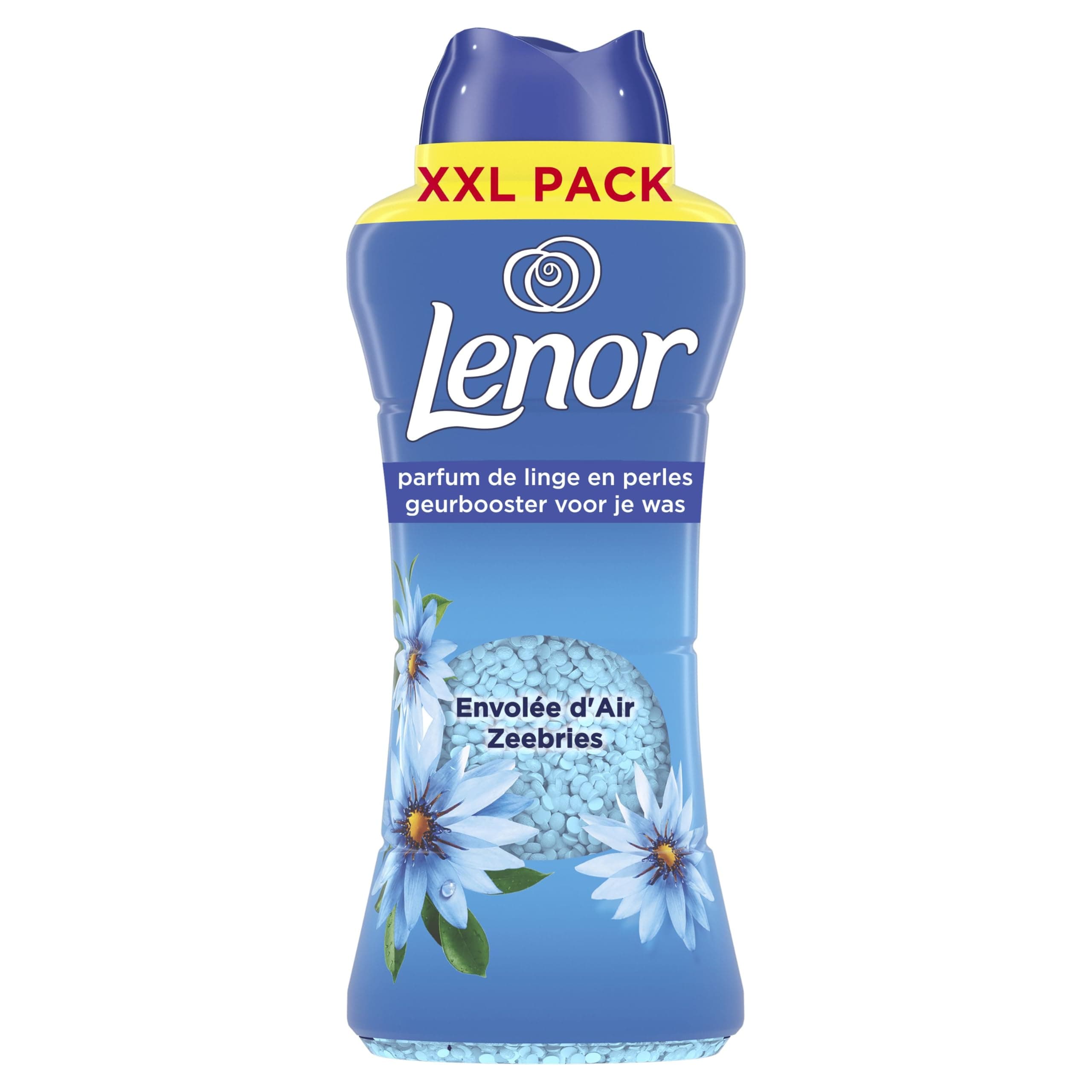 Lenor Parfum De Linge En Perles, Environ 60 Lavages, Parfum Envolée d'Air, Jusqu’à 12 Semaines De Fraîcheur Continue, Même Dans L’Armoire, Intensité Personnalisable, Grand Format