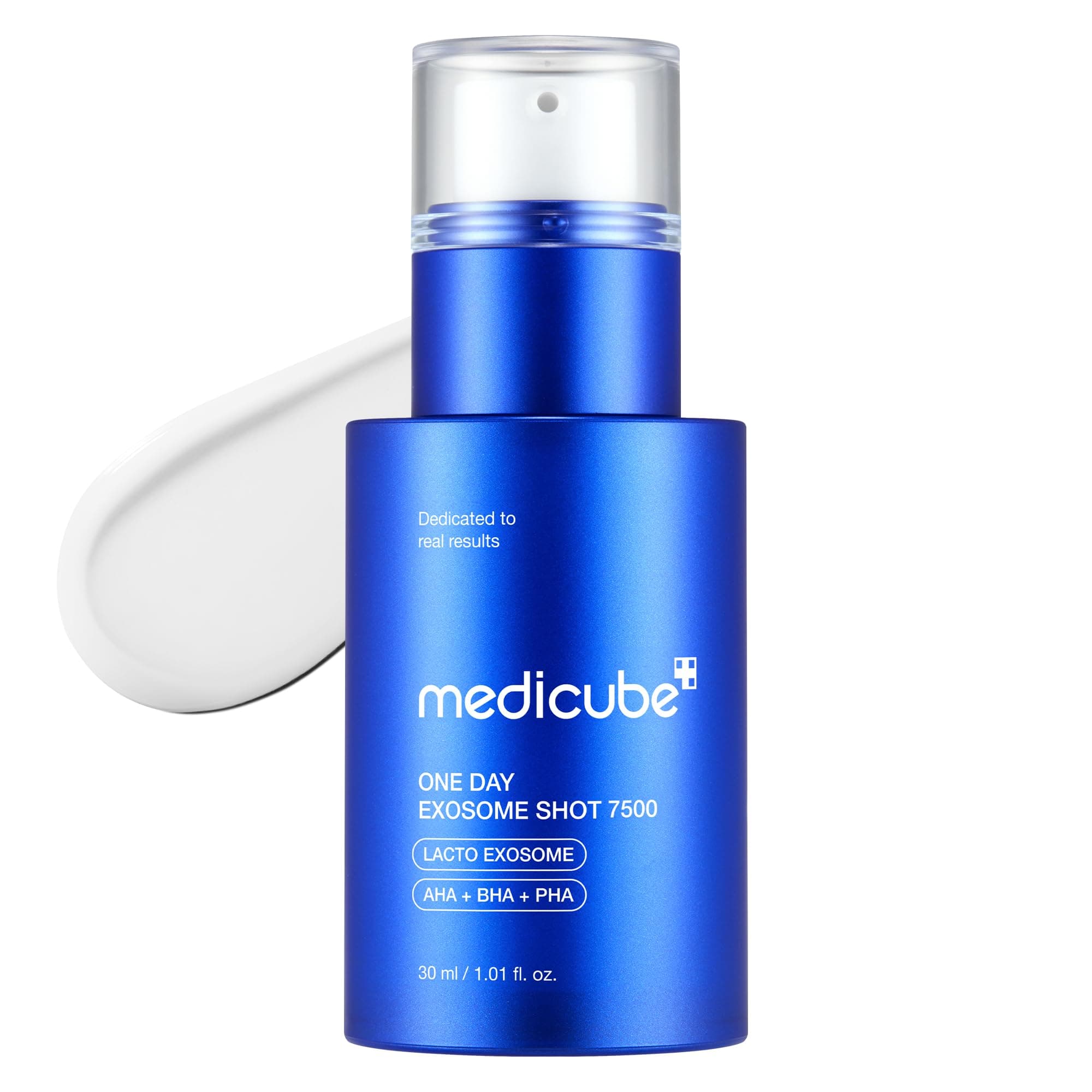 medicube Siero Viso Zero Exosome Shot 7.500 Ppm Spicule Liquid Skin Booster Serum Exosome, Aha Bha Pore Care, Dead Skin Cells, 1,01 Fl.Oz