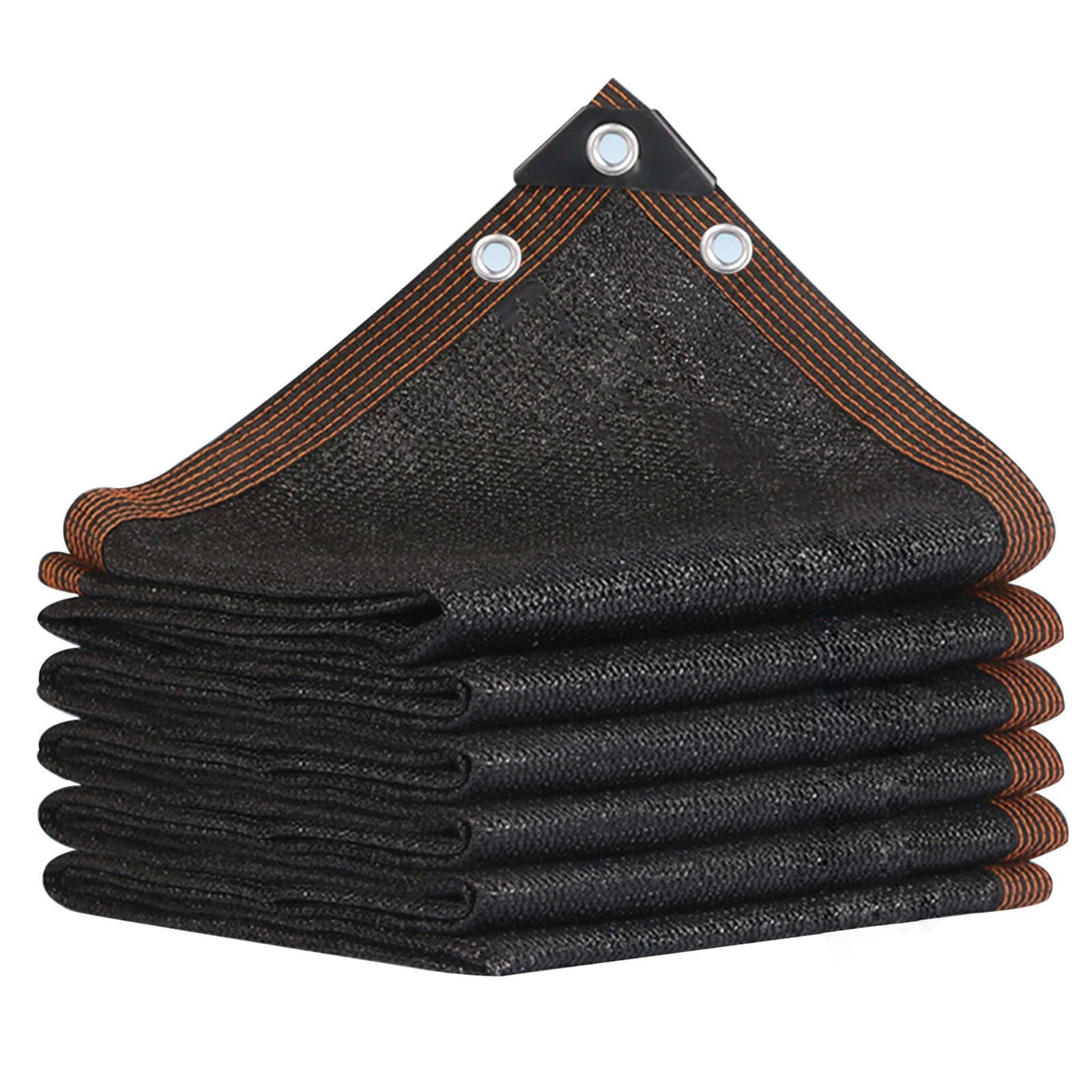 Filet D'Ombrage, Filet Protection Solaire avec œillets Blocage des UV Noir 95% Voiles D'ombrage 5x6M Toile d'ombrage pour Exterieur/Patio/Balcon/Pergola/Serre/Jardin/Potager
