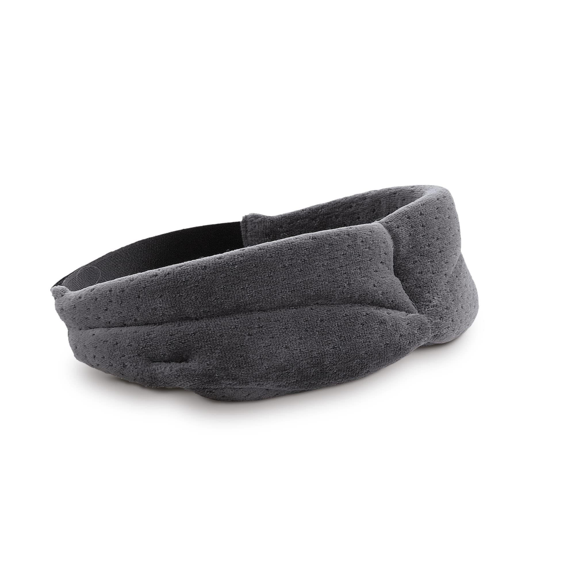 TEMPUR Masque de sommeil pour hommes et femmes, masque de nuit opaques et réglables pour une totale relaxation, Anthracite