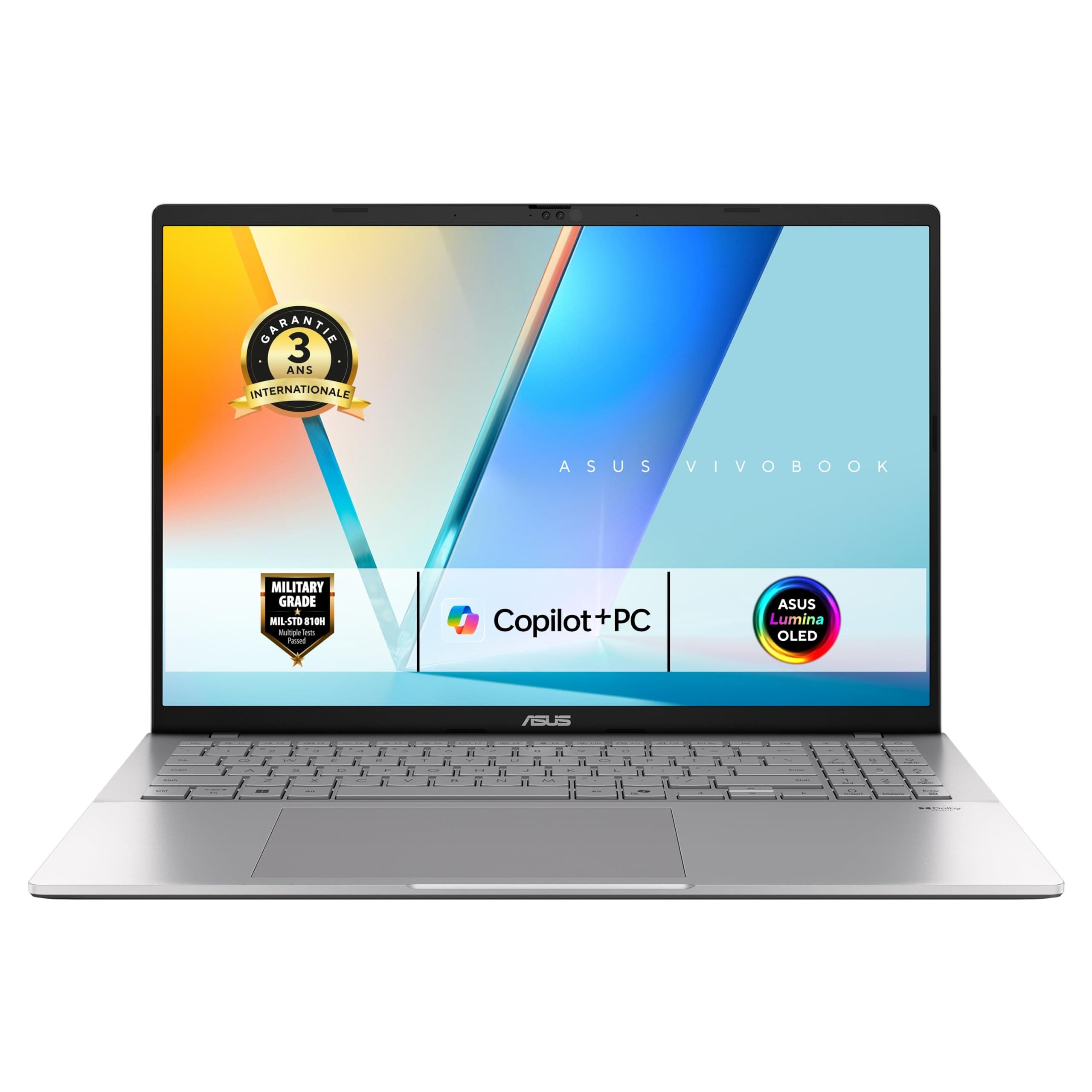 ASUS Vivobook S16 M3607KA-SH011W 16 Pouces FHD OLED (AMD RyzenAI 7 350, 16Go DDR5, 1To SSD, AMD RadeonGraphics, Windows 11 Home) – Clavier AZERTY