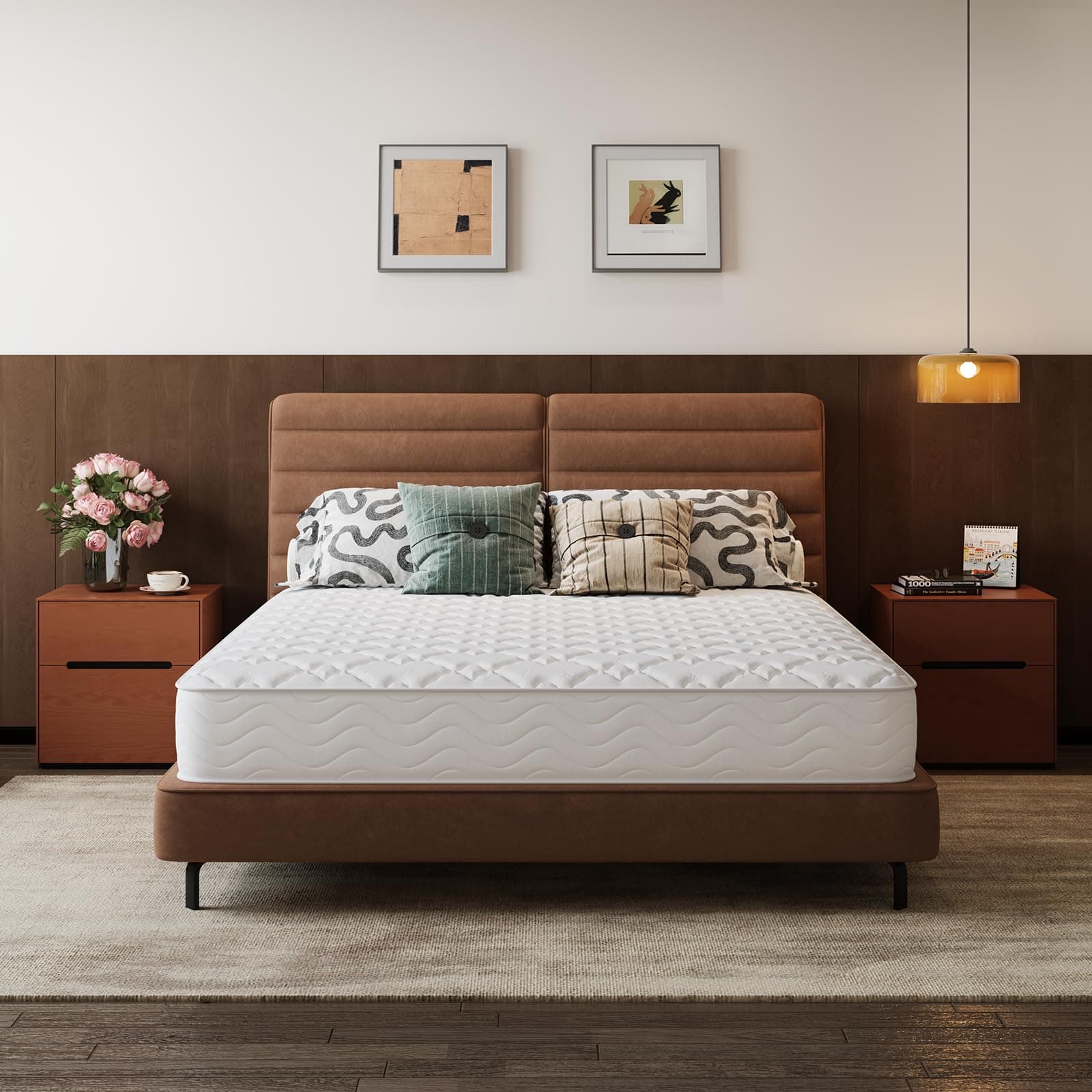 Novilla Materasso Singolo 80x190 Molle Insacchettate e Memory H 20 cm | 7 Zone Supporto Ergonomico, Riduzione Della PressioneMigliora il Sonno, Adatta al Corpo, Rinforzo dei Bordi
