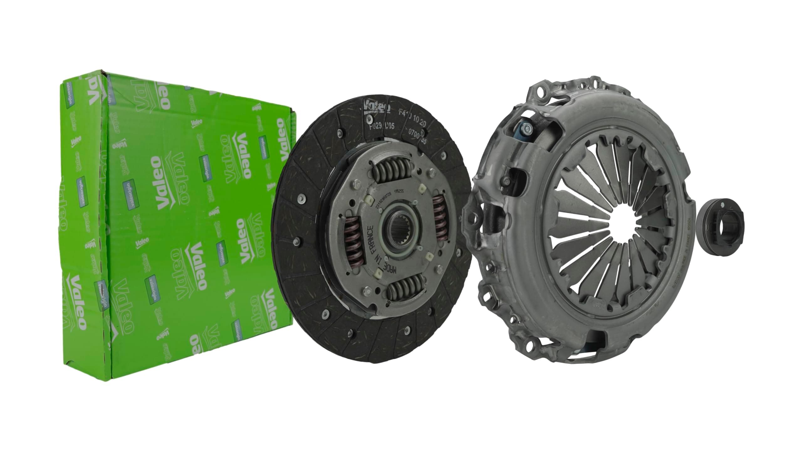 VALEO 832263 KIT3P Kit d'embrayage avec mécanisme d'embrayage, avec butée de débrayage, avec disque d'embrayage