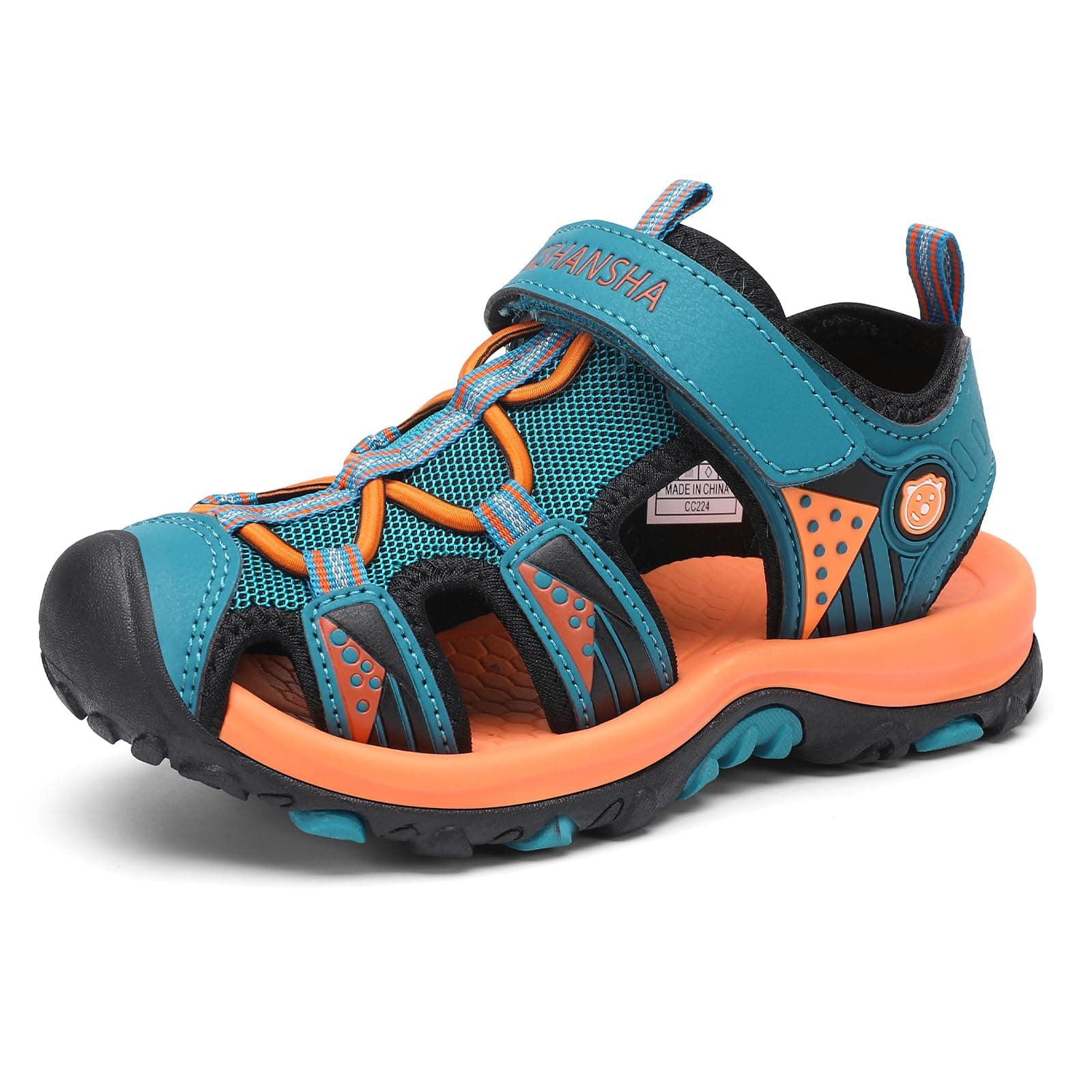 SAGUARO Geschlossene Sandalen Kinder Trekking Sommer Outdoor Schuhe Atmungsaktiv