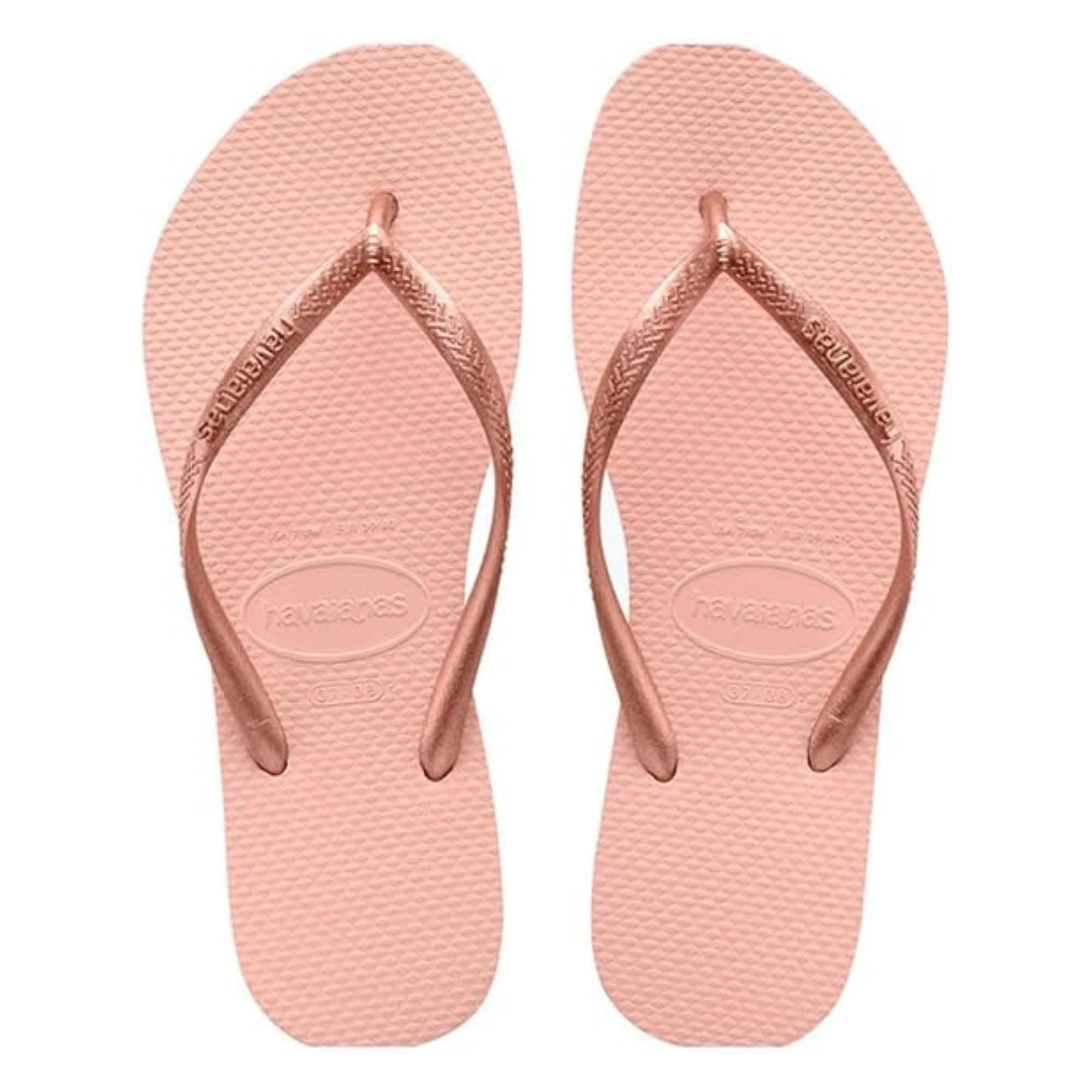 Havaianas - Slim, Stylische, Robuste und Vielseitige Badelatschen für Frauen mit Texturierten Sohlen für Grip und Halt