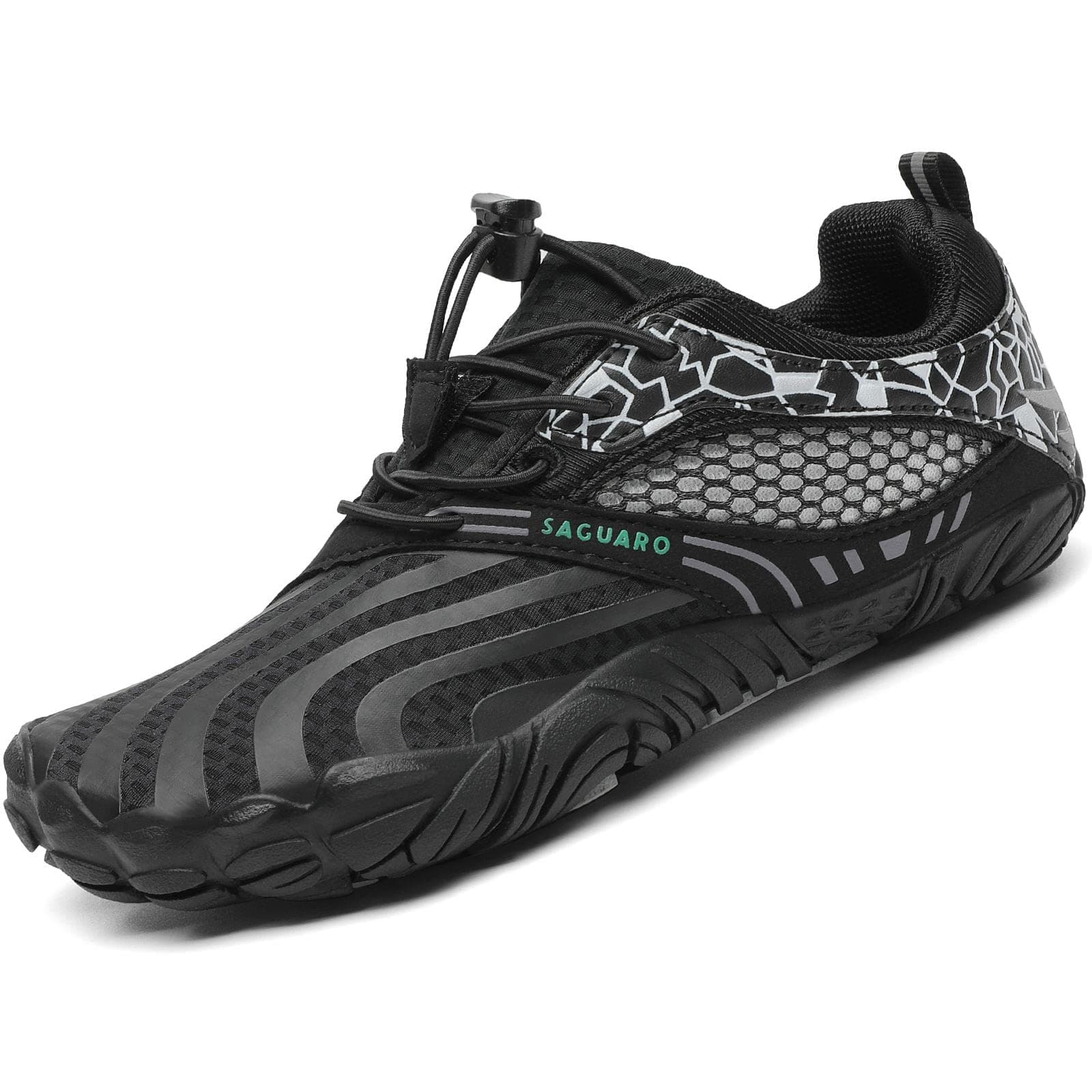 SAGUARO Niños Calzado Descalzos Zapatillas de Trail Niñas Transpirables Minimalistas Zapatillas de Deporte, 24-36 EU