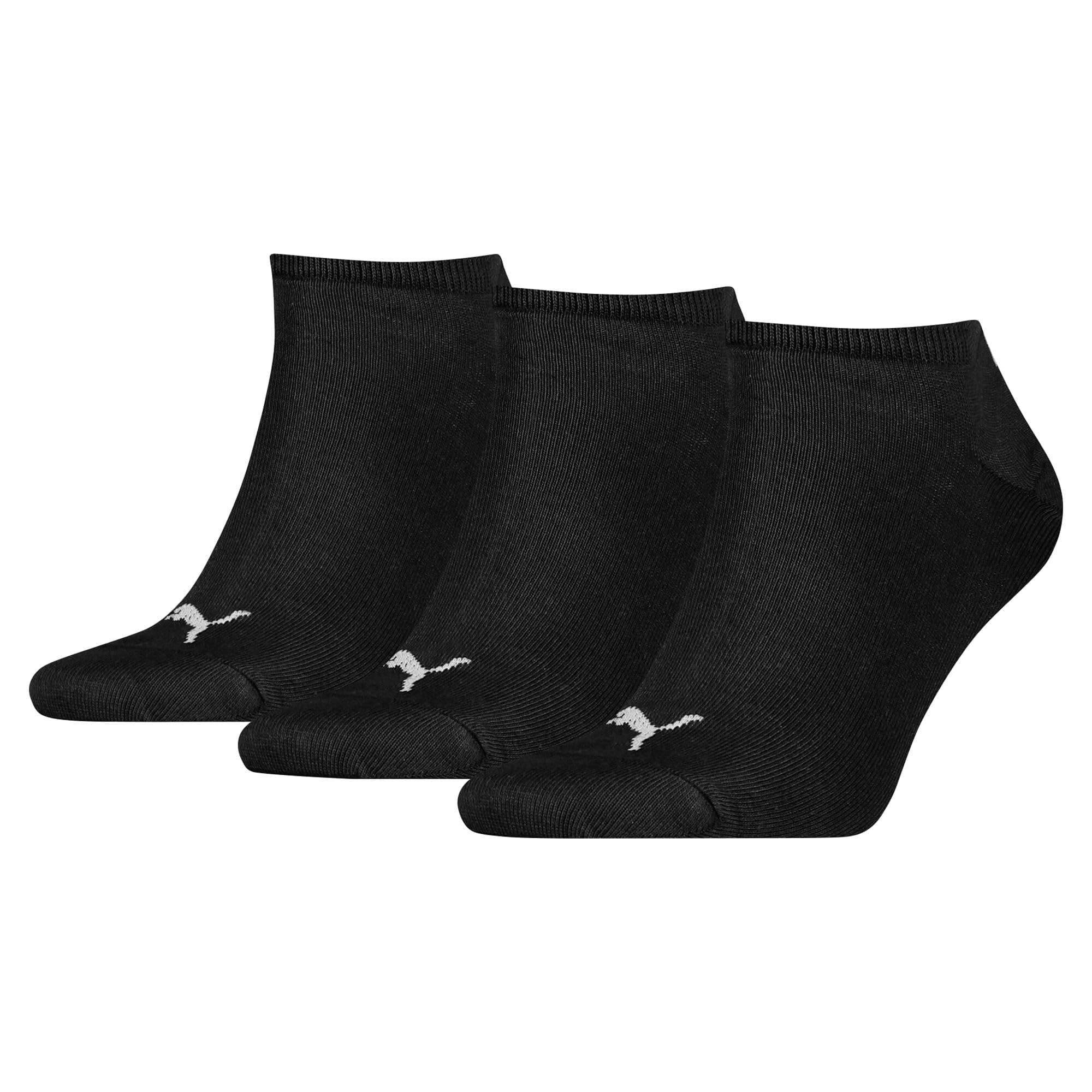 PUMA 3 Paar Sneaker Invisible Socken Gr. 35-49 Unisex für Damen Herren Füßlinge