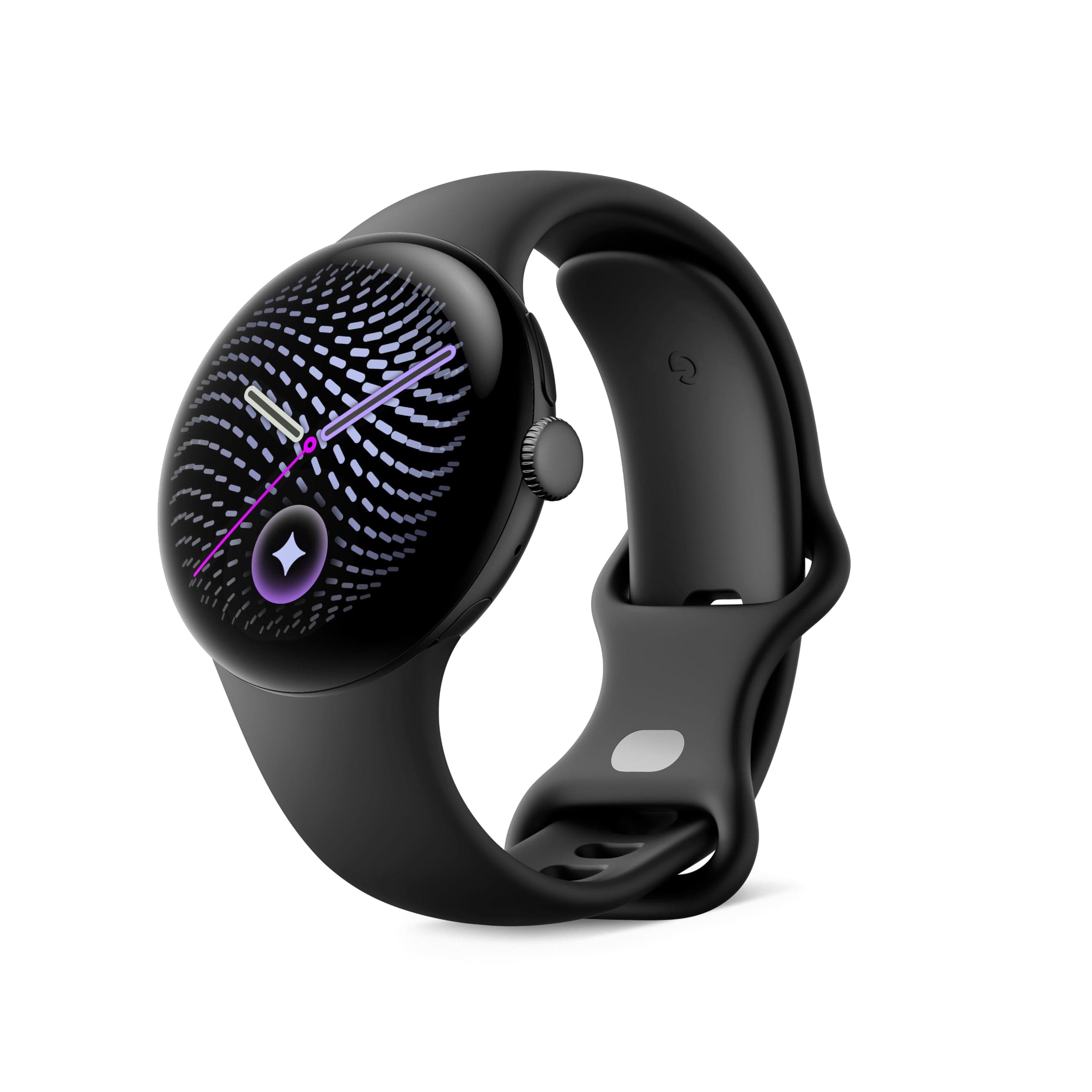 Google Pixel Watch 5 (41 mm) - Smartwatch - Black Case/Obsidian Band, Wi-Fi | Mit gewölbtem Display, umfassendem Gesundheits- und Fitness-Tracking und Unterstützung von Gemini