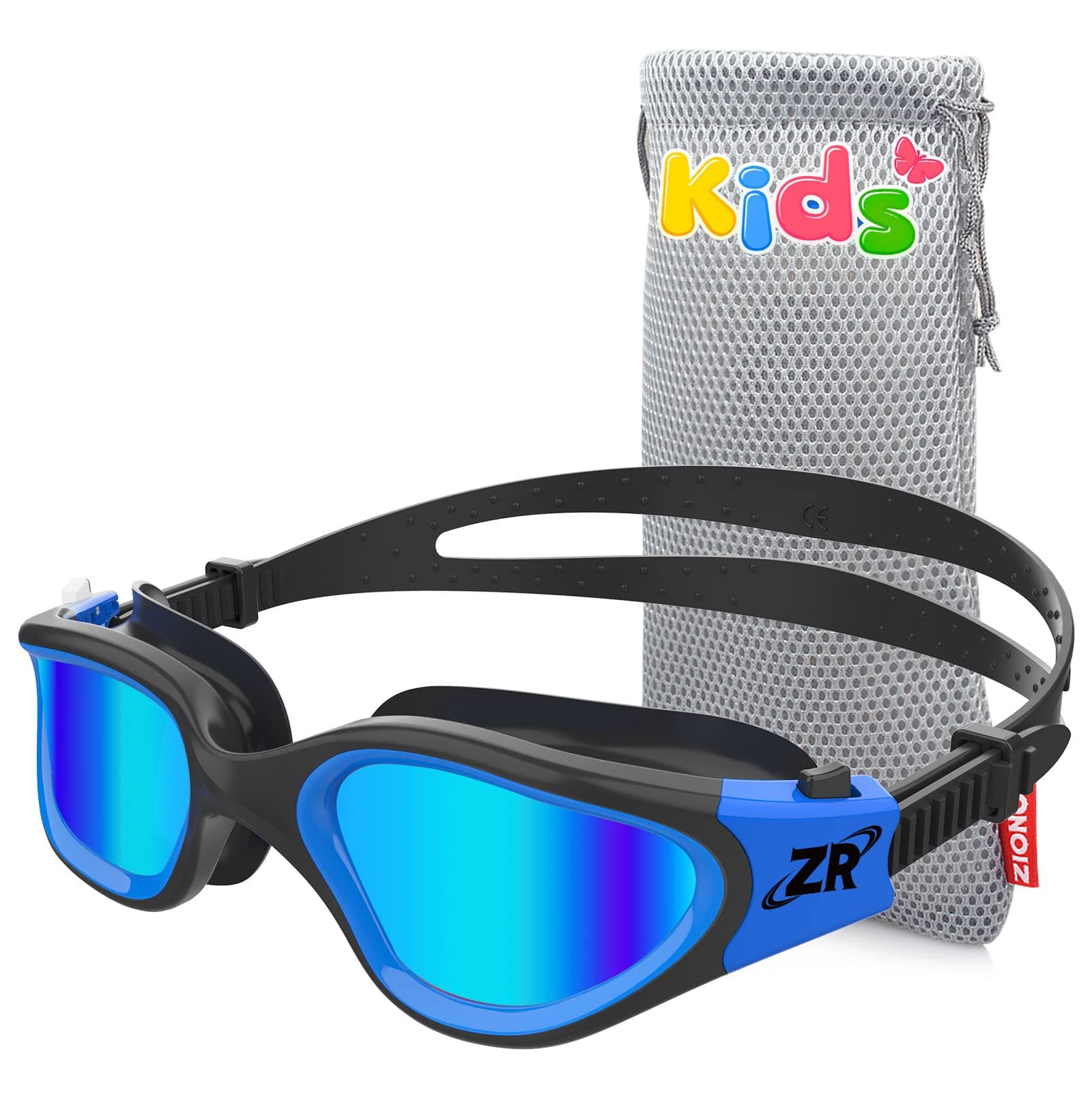 ZIONOR Gafas de natación para niños, G1MINI polarizadas/no polarizadas, cómodas, para niños, antiniebla, protección UV, gafas de natación para niñas y niños (años 3-14)