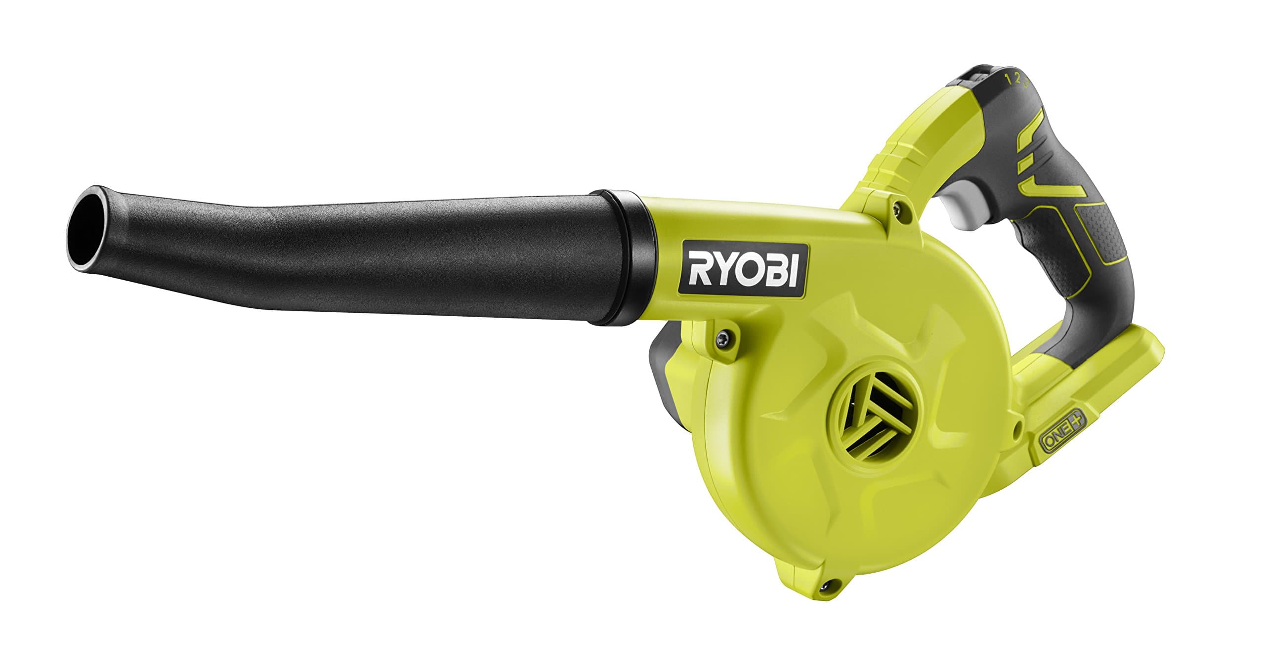 RYOBI - Souffleur de Chantier sans Fil 18V One+ R18TB-0 – Compact, 3 Vitesses, Idéal Dépoussiérage Atelier, Voiture – Batterie Non Incluse